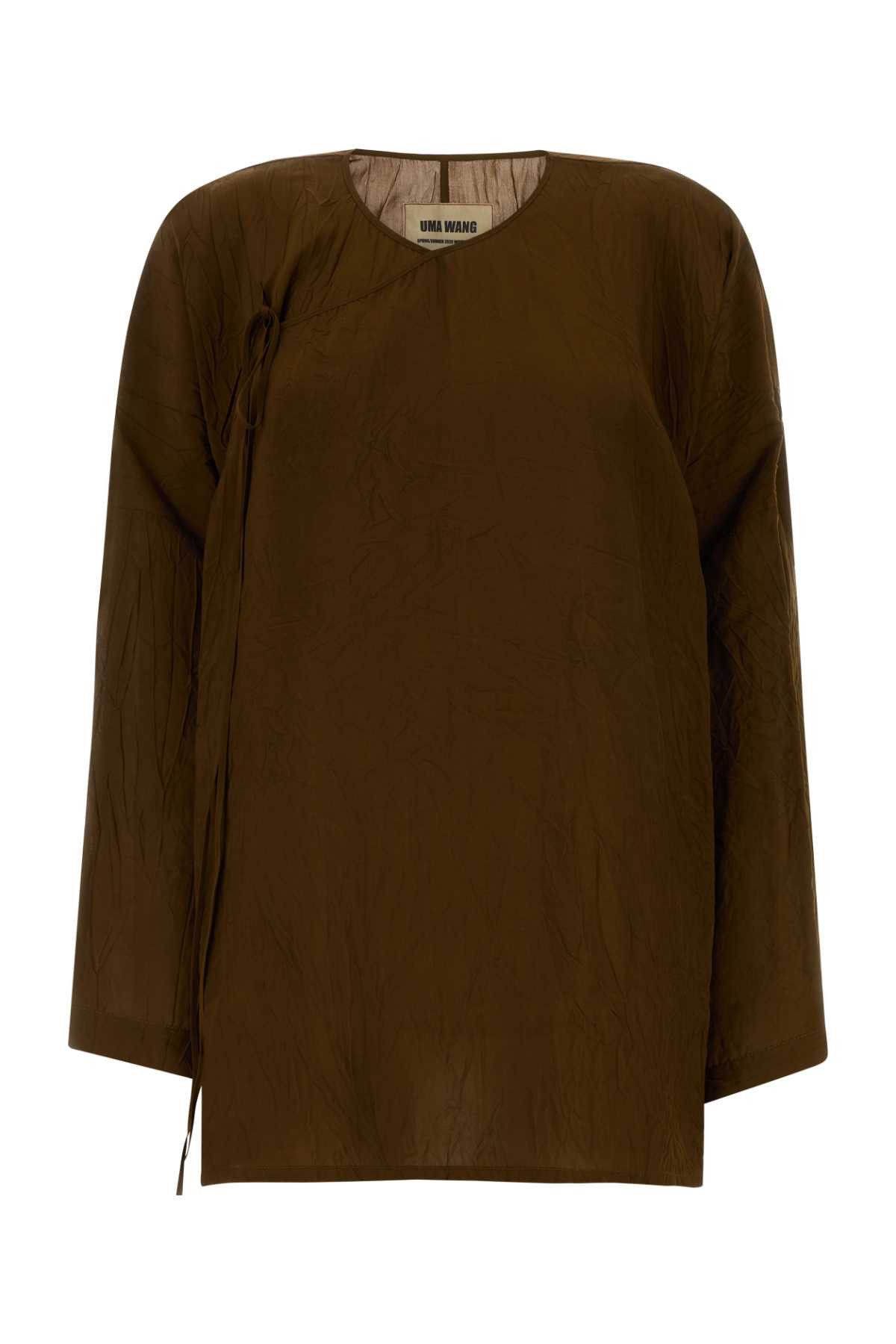 Uma Wang Mud Jersey Tanesha Blouse Size M / US 6-8 / IT 42-44 - 1 Thumbnail