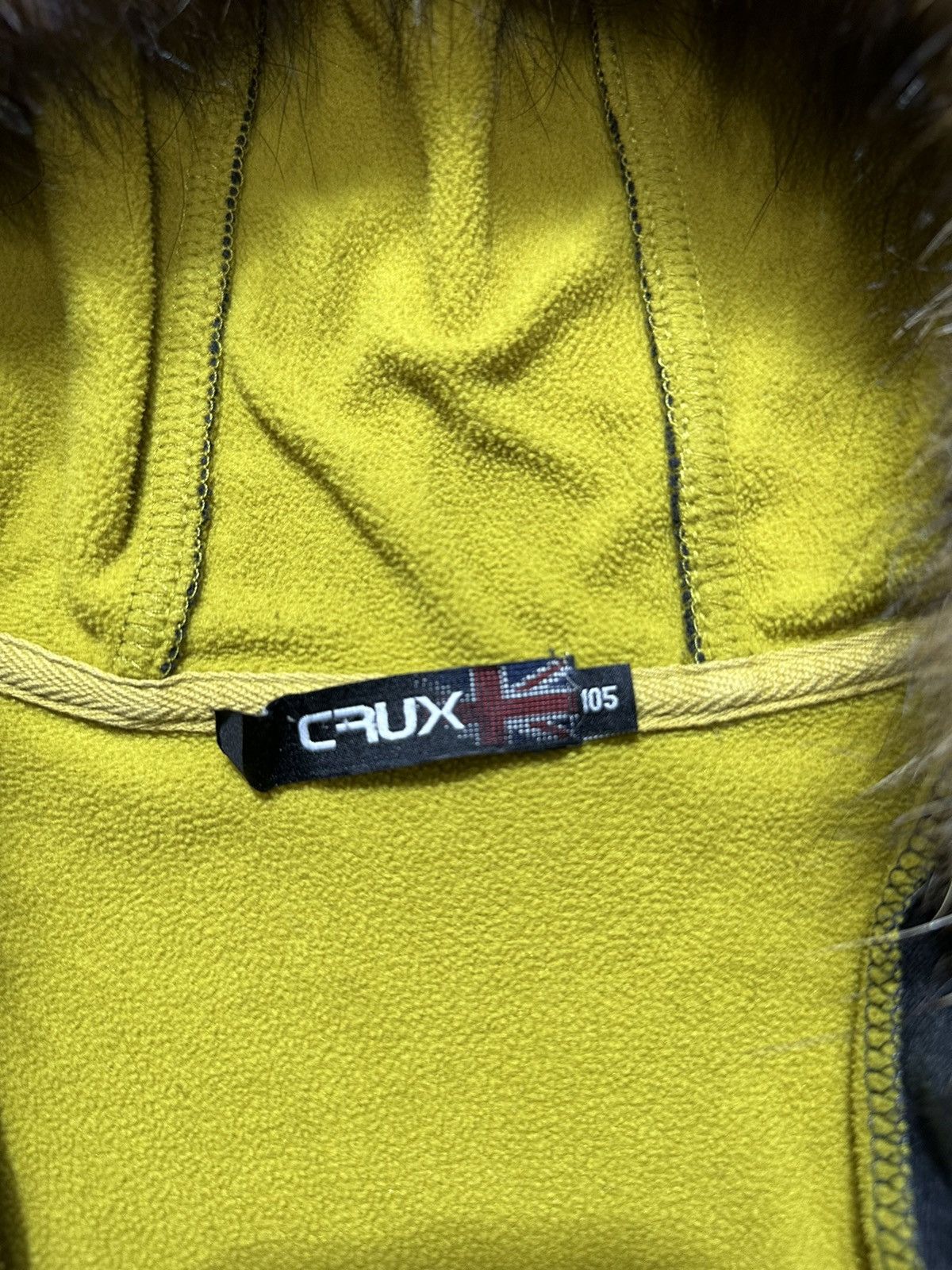 Hysteric Glamour DISTRESSED CRUX NUMBER 7 Zip Fur Hoodie PUNK LGB style Size US L / EU 52-54 / 3 - 9 Thumbnail