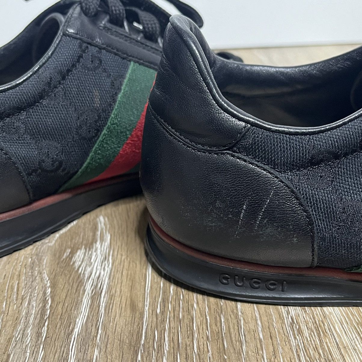 Designer × Gucci × Vintage gucci gg print trainers Size US 7 / EU 40 - 11 Thumbnail