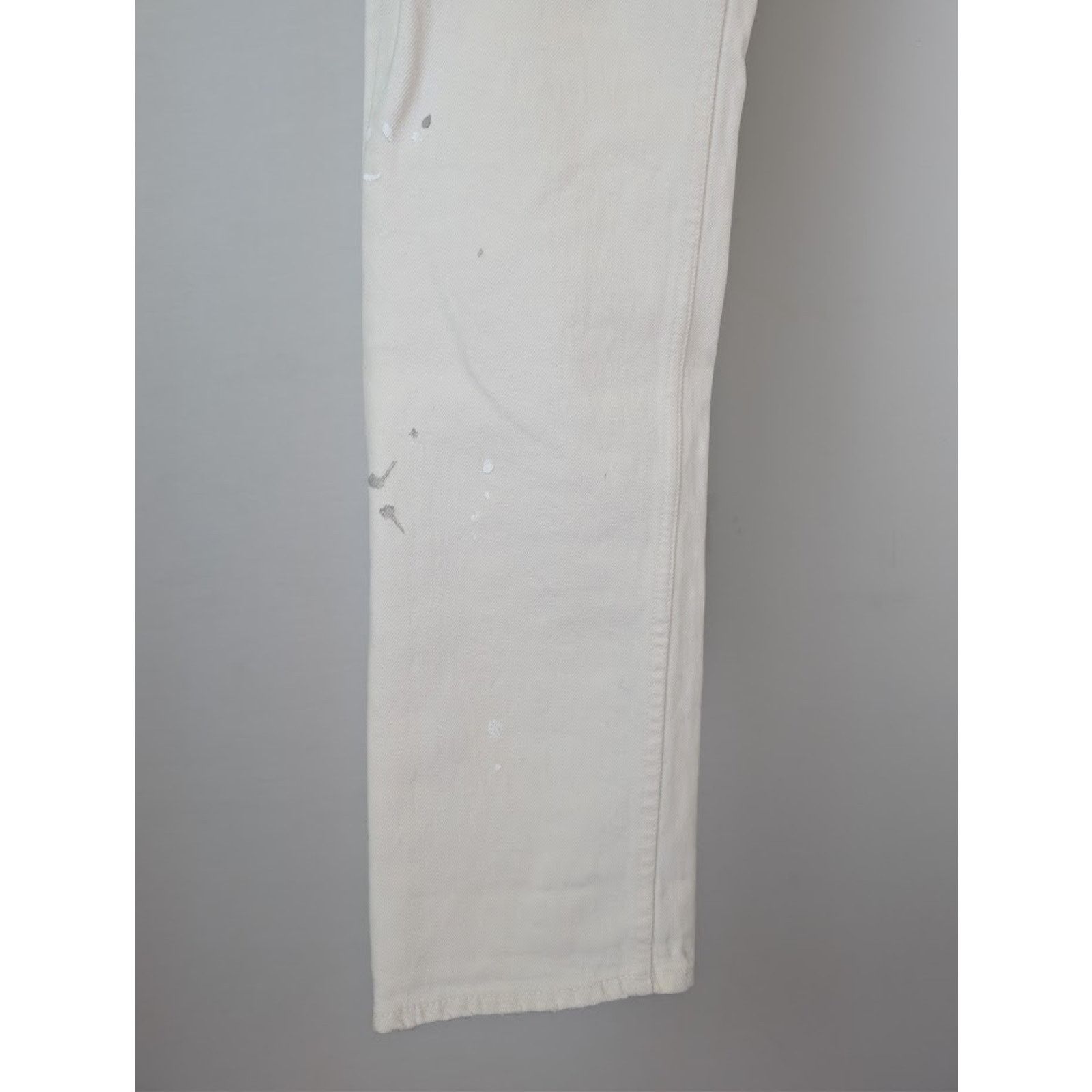Tom Ford o1rshd1 Denim Slim Jeans in Aged Gum White Size US 36 / EU 52 - 8 Thumbnail