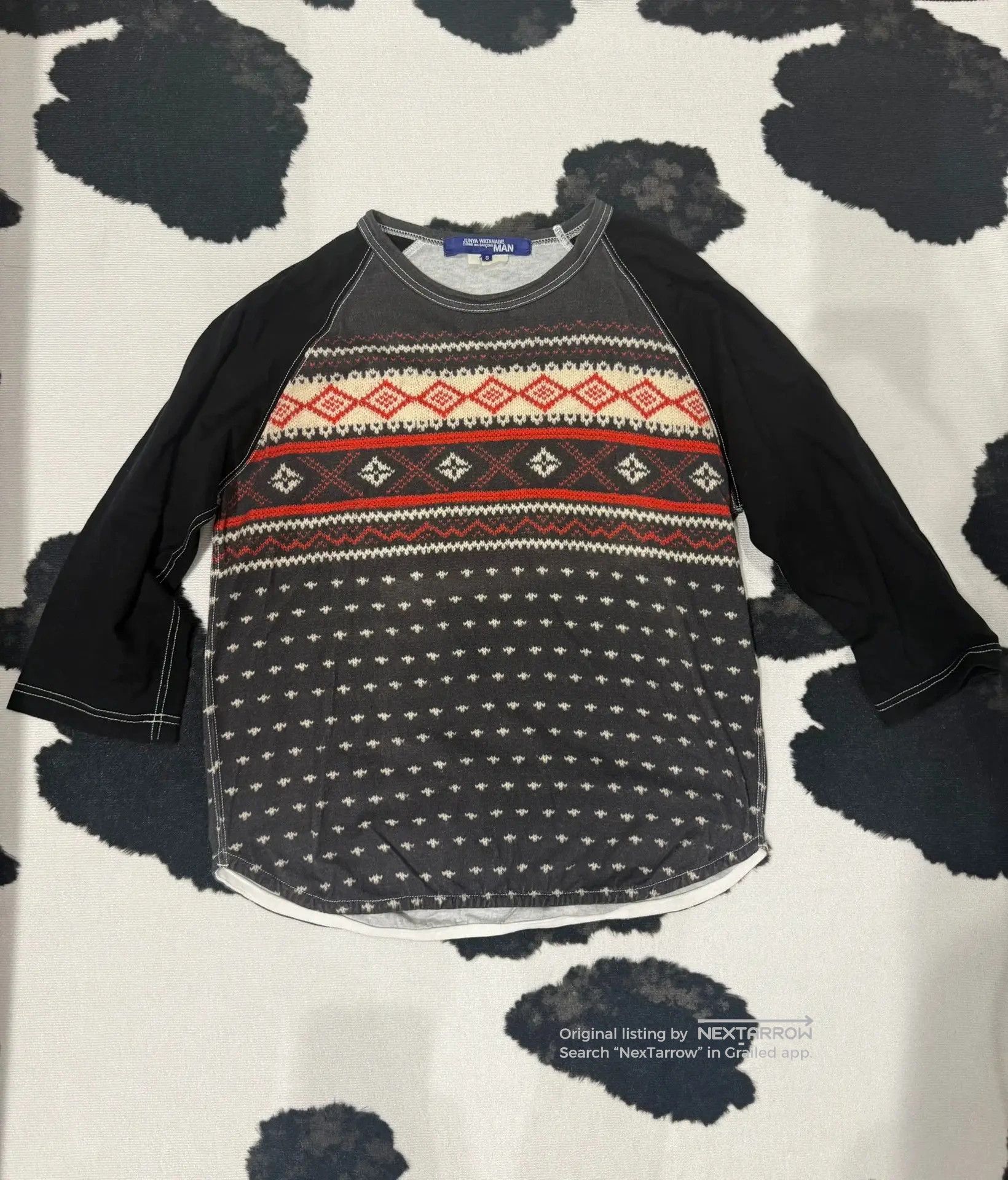 Junya Watanabe Junya 33 Cut Rebuild Raglan Shirt | Grailed