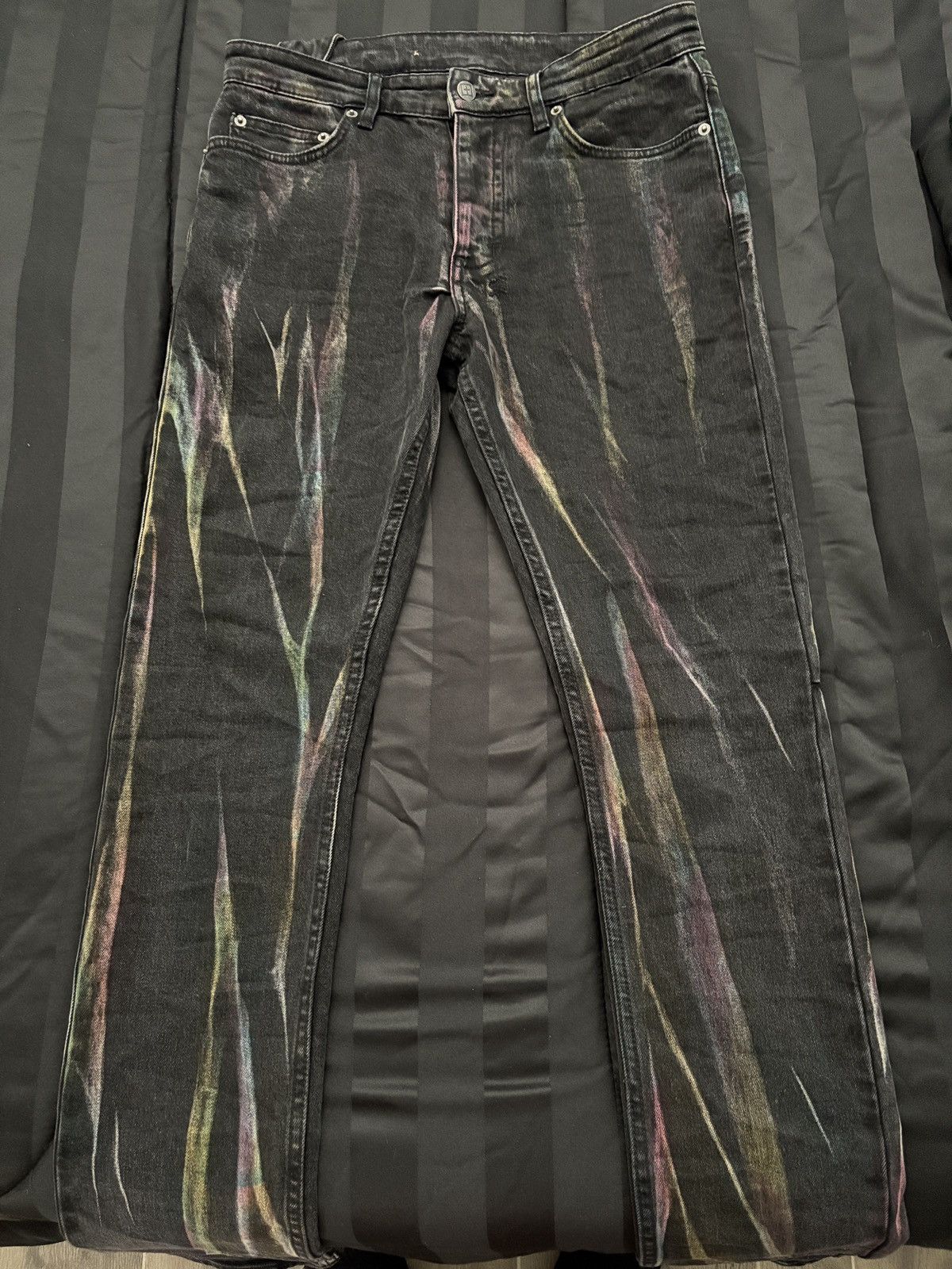 Ksubi Ksubi Jeans "Chitch Pink Refrakt" Size US 30 / EU 46 - 2 Thumbnail