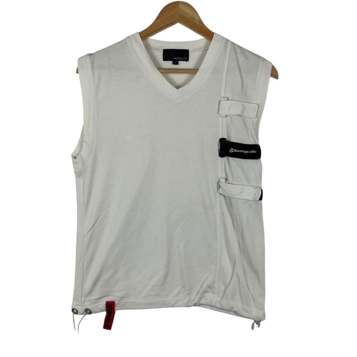 BERNINGS SHO BERNINGS SHO JAPAN Survival Punk Tank Top Tee Shirt V Neck Size M / US 6-8 / IT 42-44 - 4 Thumbnail