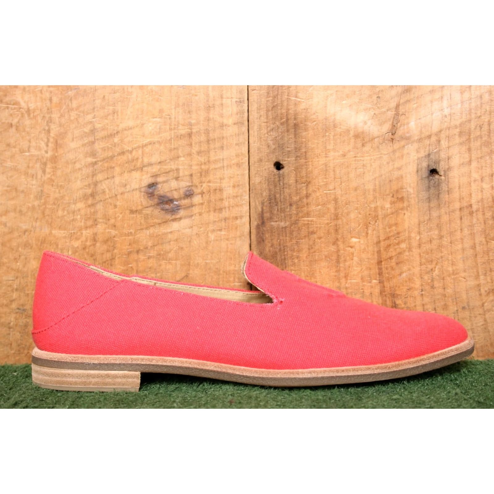 Sperry VINTAGE Sperry Seaport Levy Red Canvas Slip On Nautical Loafers Womens 9.5 Size 9.5 Slip On Navy? Size US 10 / IT 40 - 2 Thumbnail
