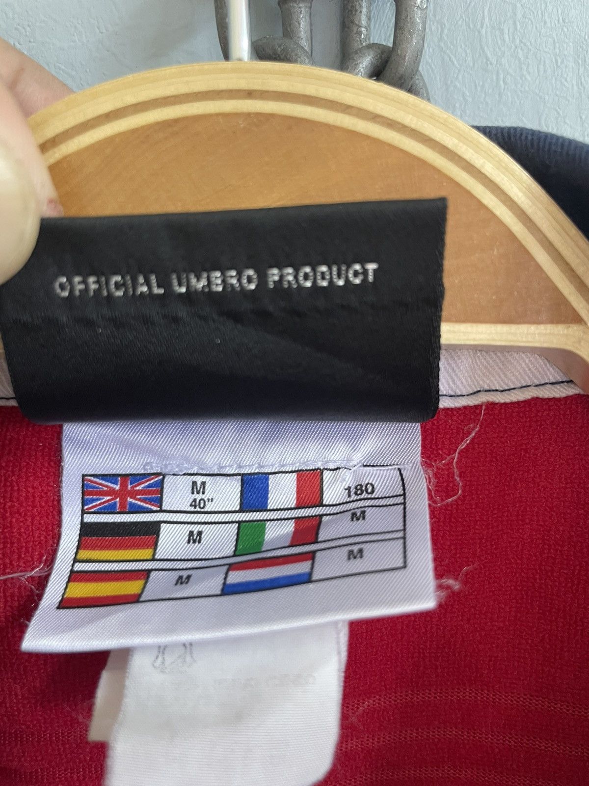 Umbro Vintage 1999-2000 England jersey Umbro Size US M / EU 48-50 / 2 - 9 Thumbnail