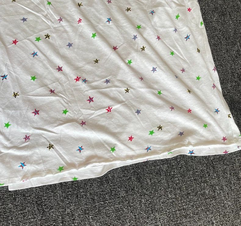 Saint Laurent Paris Saint Laurent Paris White Five-Star T-shirt 2505-Nextarrow Size US S / EU 44-46 / 1 - 5 Thumbnail