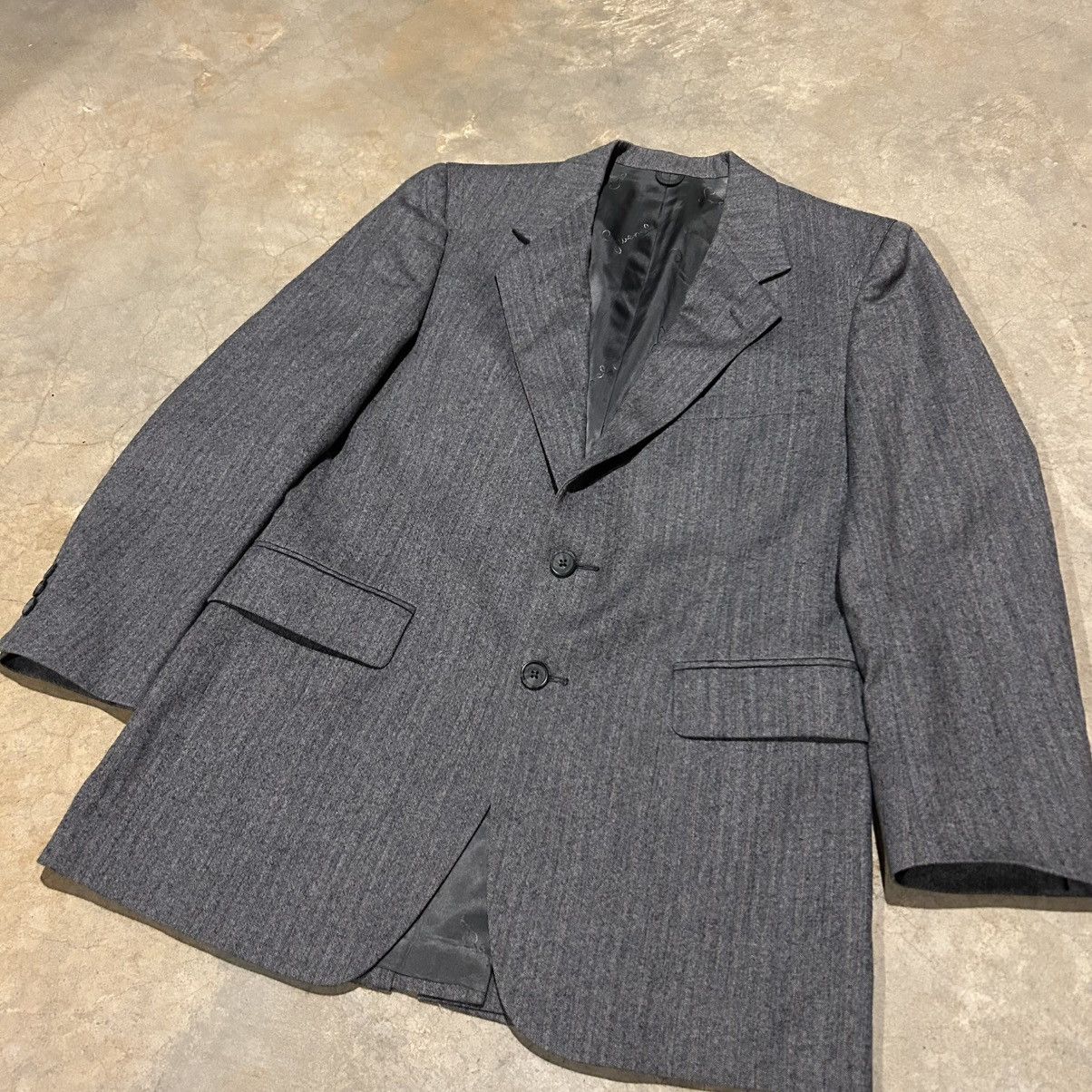 Designer × Givenchy × Vintage Rare Vintage 1970s Givenchy Gentleman Wool Blazer Jacket Size 40R - 2 Thumbnail