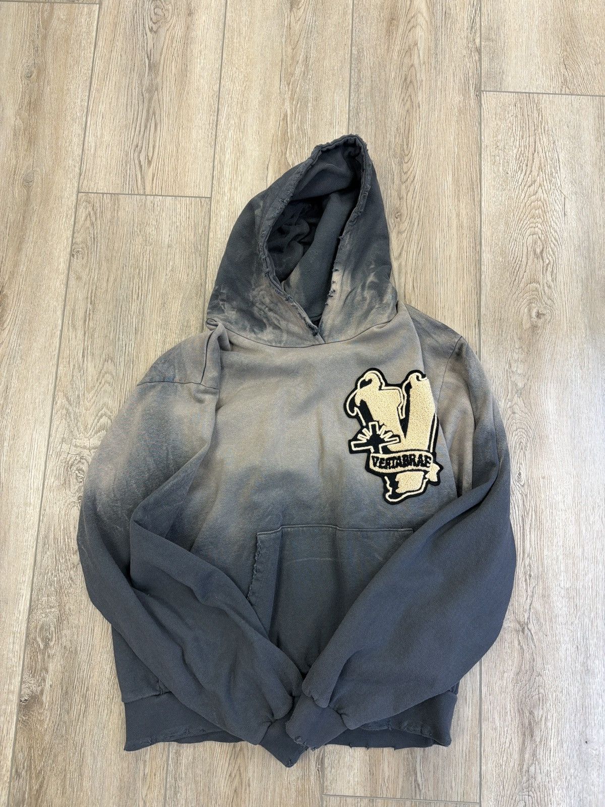 Vertabrae Vertabrae Aged Hoodie Navy Size US XL / EU 56 / 4 - 1 Thumbnail