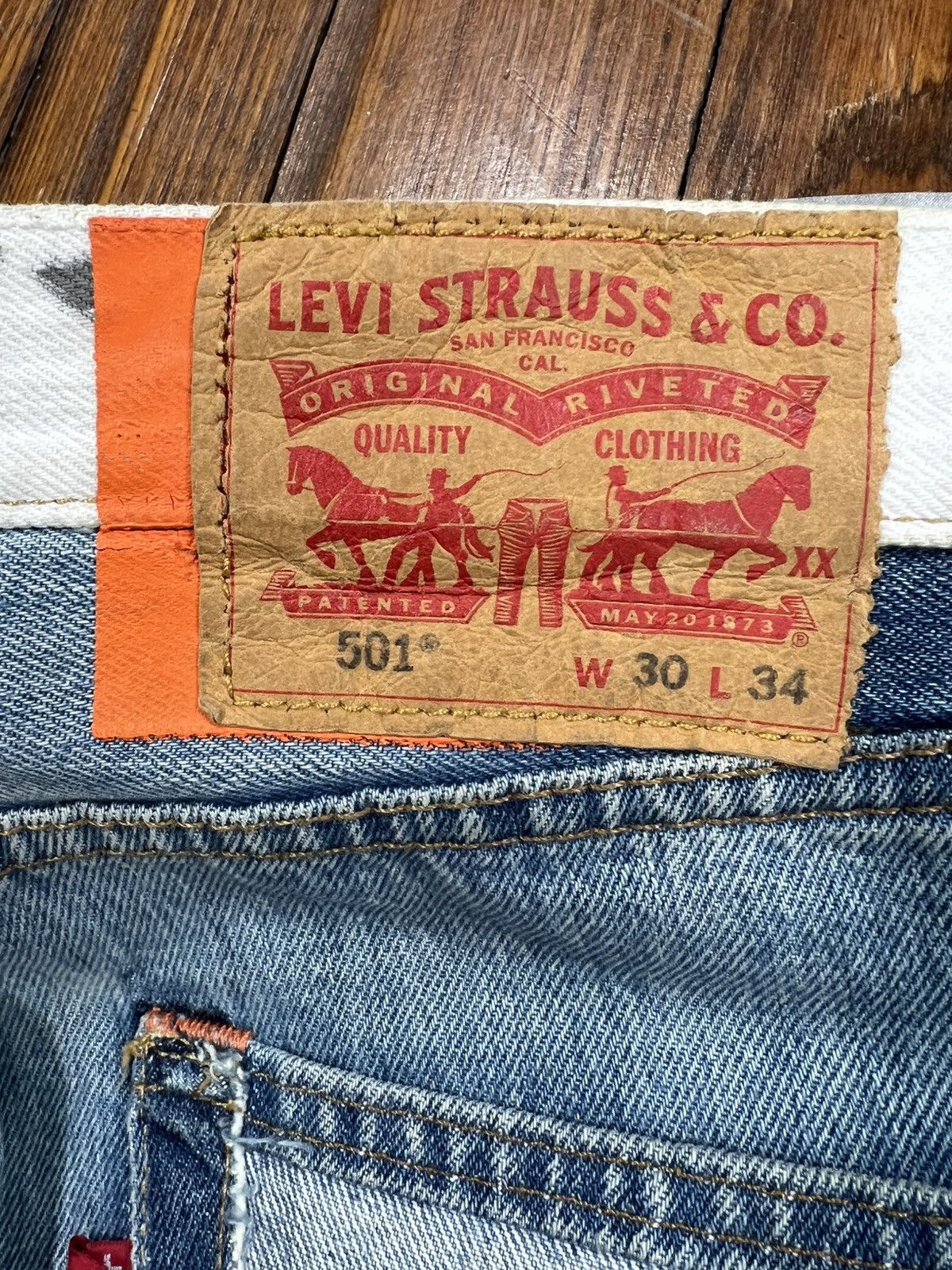 Heron Preston × Levi's Heron Preston Levi’s Jeans Size US 34 / EU 50 - 6 Thumbnail