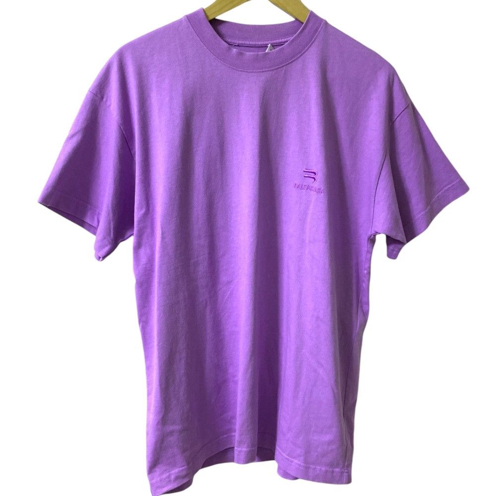 Balenciaga Balenciaga Balenciaga Logo Embroidery T-shirt Cotton T-Shirts 612965TLV99 DUTY FREE for USA Size ONE SIZE - 1 Thumbnail