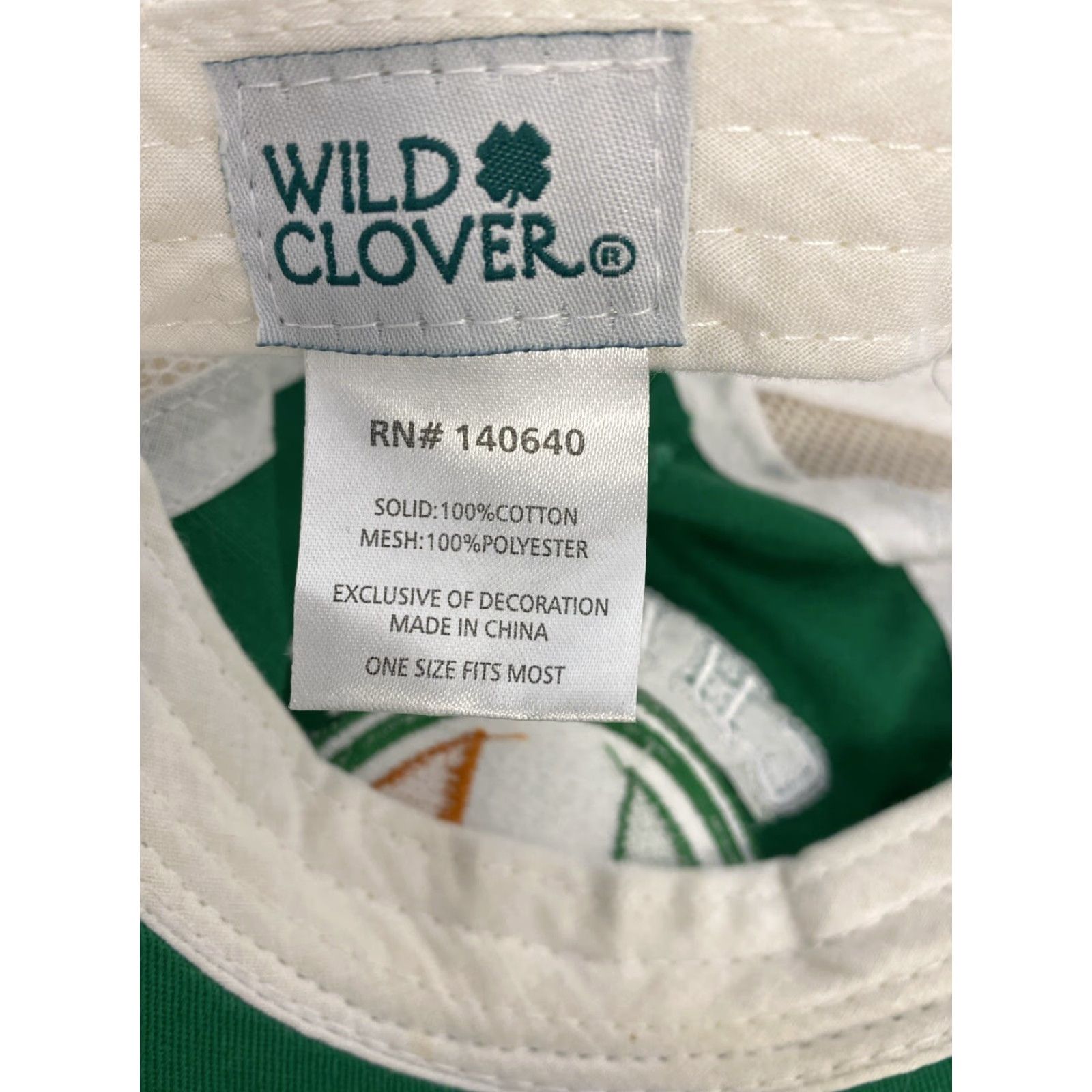Logo 7 'Cheers' Logo Truckers Cap, Irish Theme, Green Adjustable Hat User: 'Cheers' Logo Truckers Cap, Green Irish Theme Adjustable Hat Size ONE SIZE - 6 Thumbnail