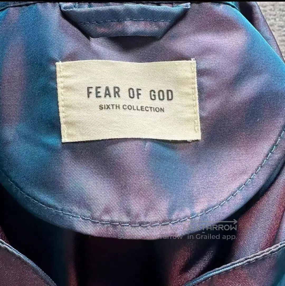 Fear of God Fog 6th Iridescent Nylon Jacket. Size US M / EU 48-50 / 2 - 5 Thumbnail