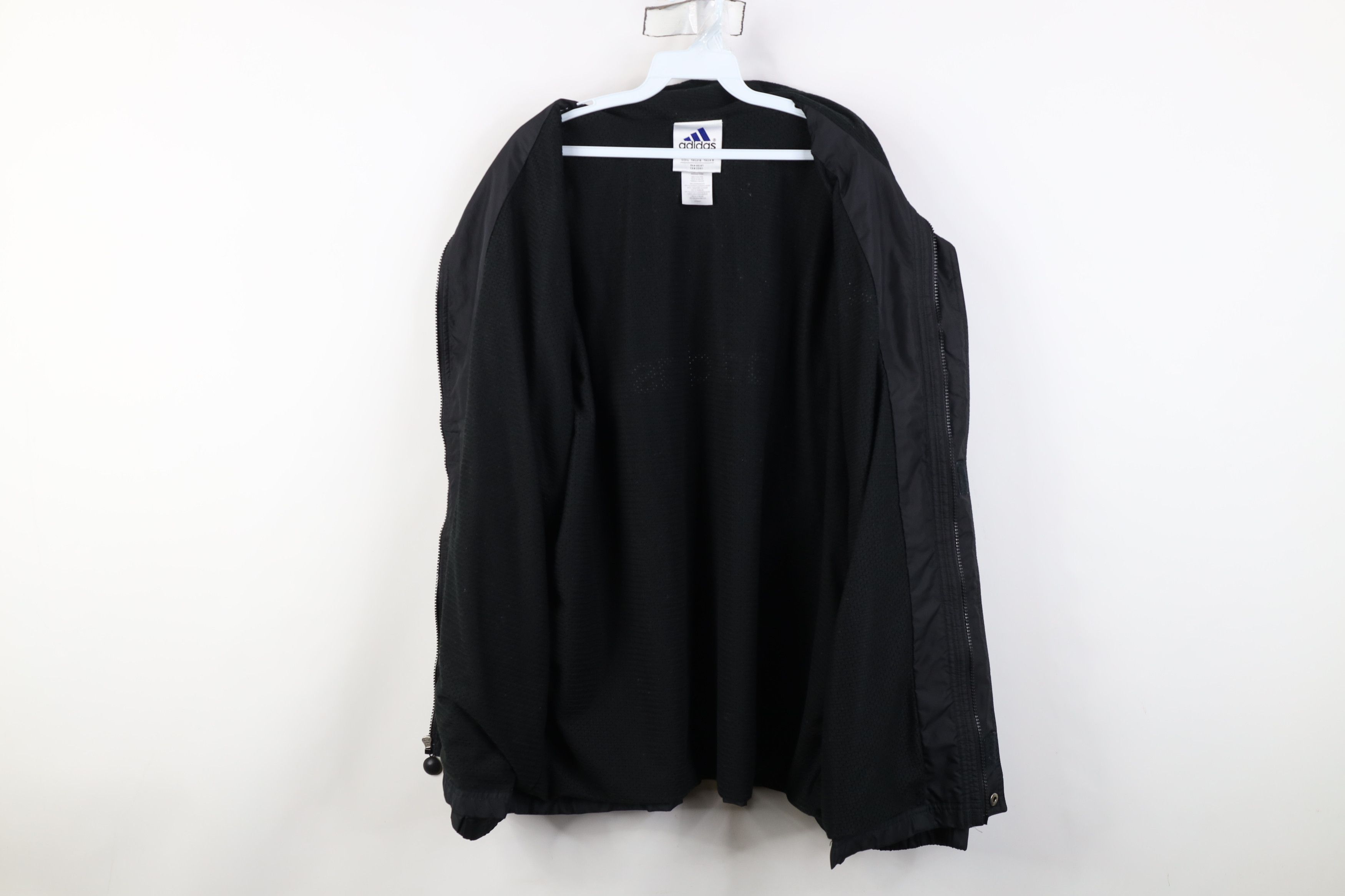 Adidas Vintage 90s Adidas Big Logo Full Zip Windbreaker Jacket Size US L / EU 52-54 / 3 - 10 Thumbnail