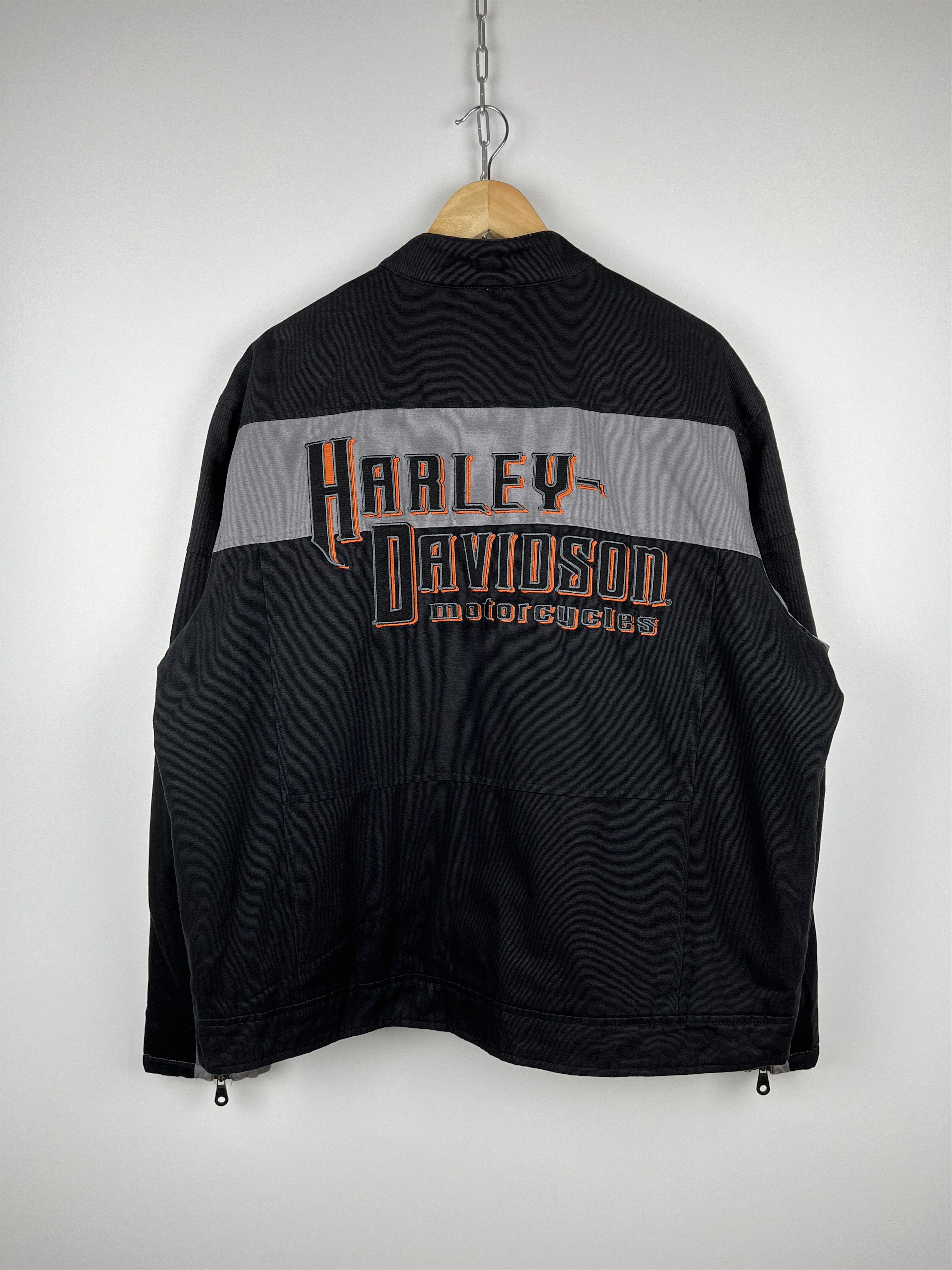 Harley Davidson × Indian Motorcycle Harley-Davidson Vintage Motorcycles Jacket 00's Racing Y2K Size US XL / EU 56 / 4 - 2 Thumbnail