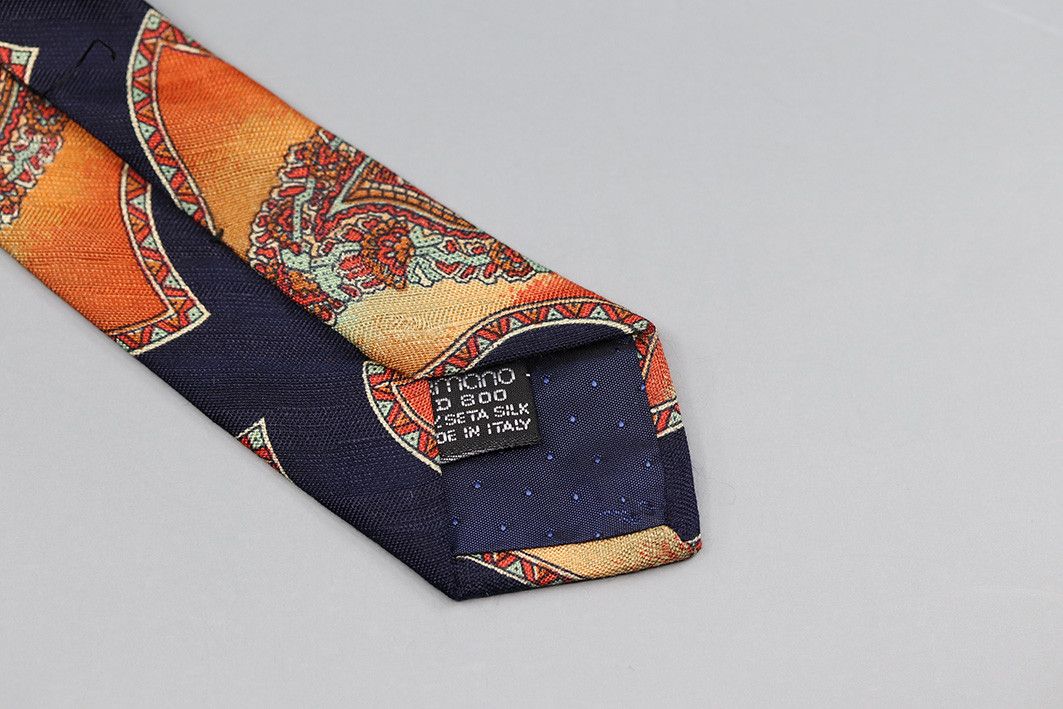 Other Vintage René Lezard Tie - Bold Paisley Print Size ONE SIZE - 5 Thumbnail