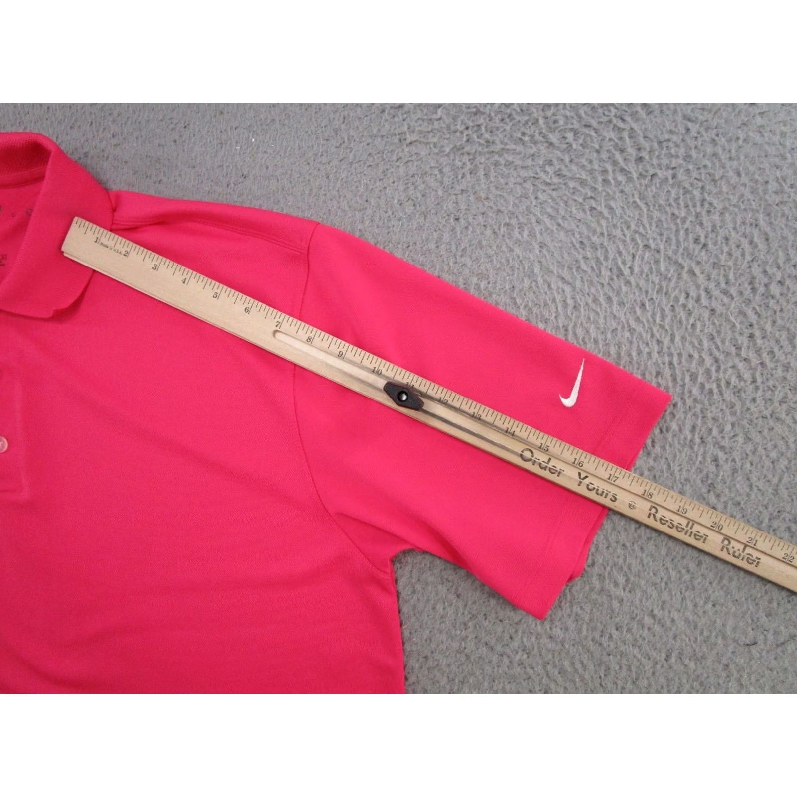 Nike Nike Golf Polo Shirt Mens L Pink Dri-Fit Short Sleeve Activewear Logo Swoosh Golf Size US L / EU 52-54 / 3 - 7 Thumbnail