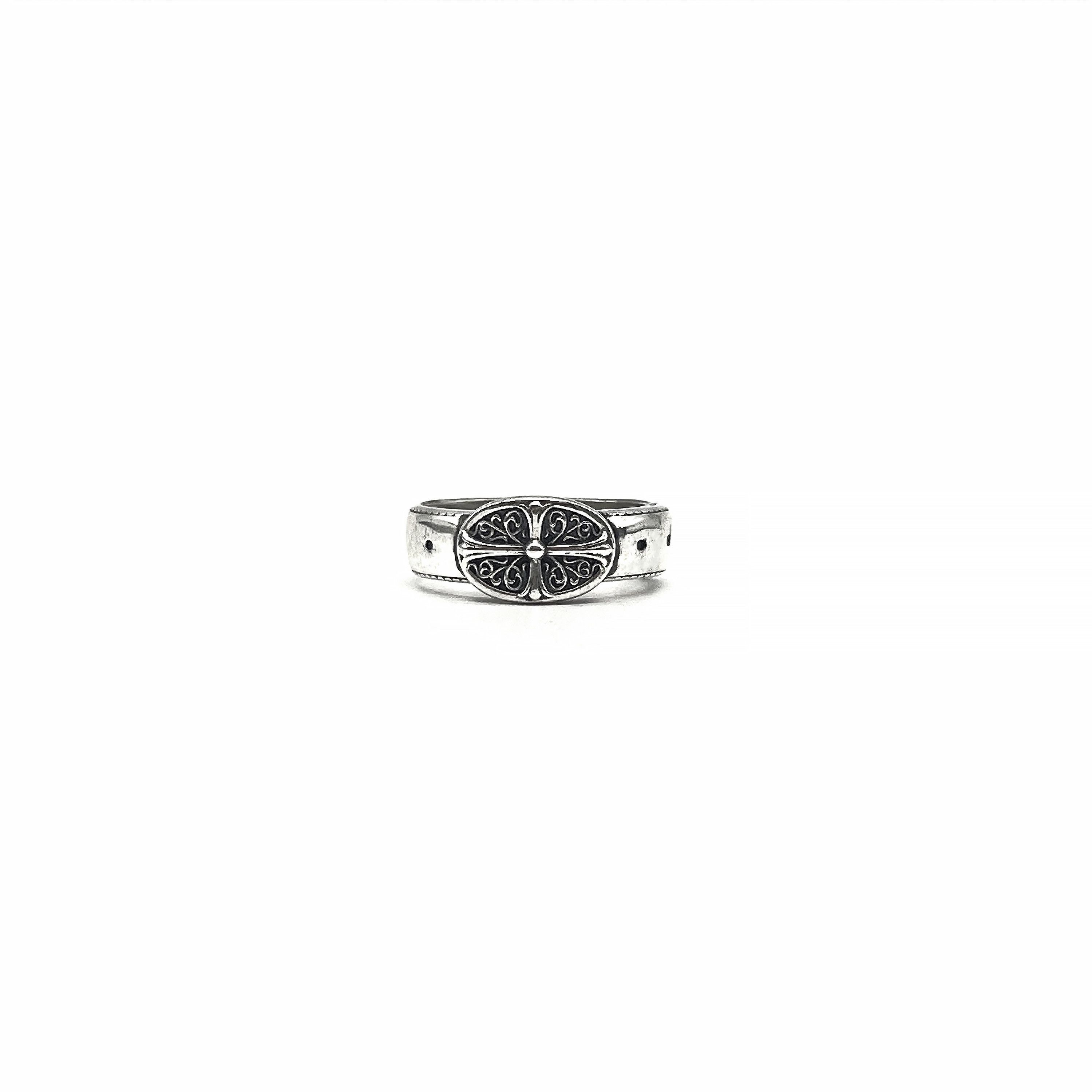 Chrome Hearts Chrome Hearts Silver Oval Belt Keeper Ring Size ONE SIZE - 1 Thumbnail