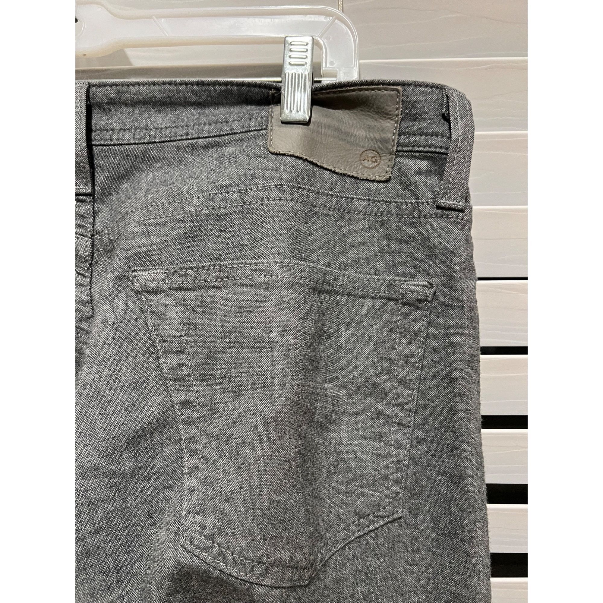AG Adriano Goldschmied AG Adriano Goldschmied The Graduate Gray Chinos - Size 34x34 Size US 34 / EU 50 - 4 Thumbnail