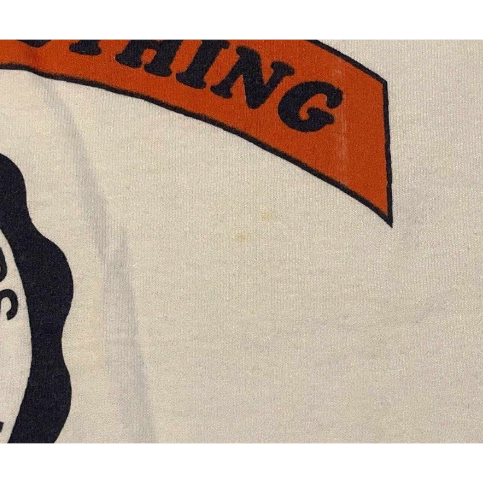 Vintage VINTAGE 90s Syracuse University Mannys Clothing Shirt XL White Mens T-Shirt Grunge Track & Field PE 80s USA Sports Size US XL / EU 56 / 4 - 4 Thumbnail