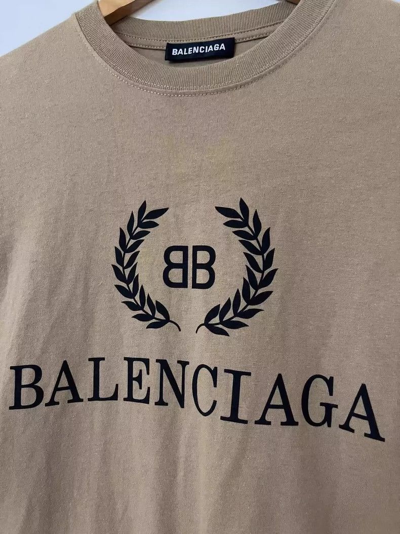 Balenciaga Balenciaga Khaki wheat-ear short sleeves Size US XS / EU 42 / 0 - 2 Thumbnail