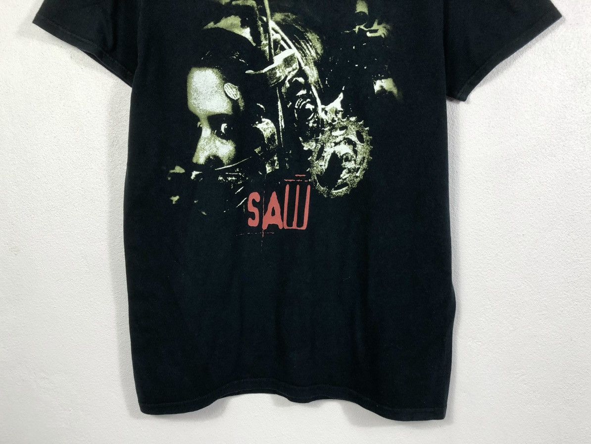 Vintage Rare Vintage Y2K Saw Movie Reverse Beartrap Tee Size US M / EU 48-50 / 2 - 3 Thumbnail