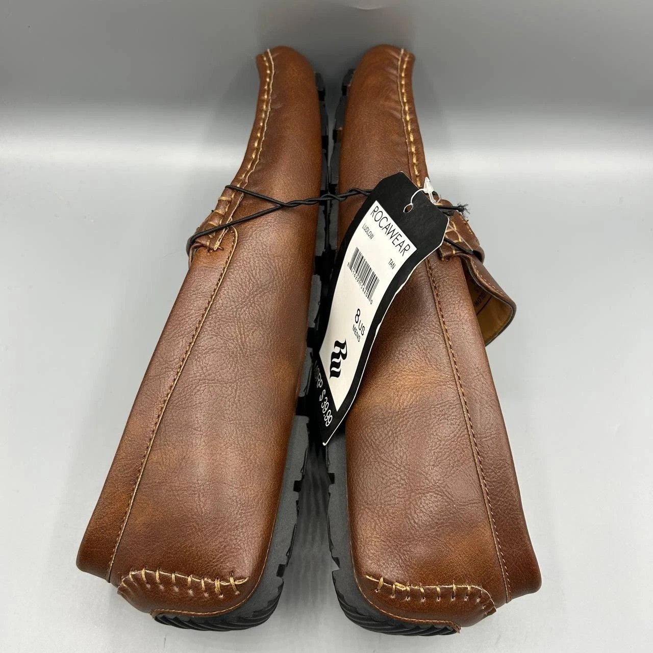 Rocawear Rocawear Ludlow Mens Tan Faux Leather Driving Loafers 8 Size US 8 / EU 41 - 7 Thumbnail