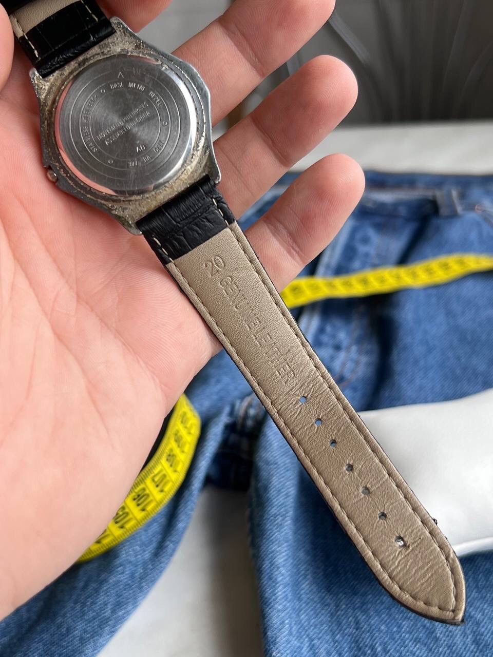 Marlboro × Vintage 90s Marlboro vintage watch racing Black Logo Racing Leather Size ONE SIZE - 10 Thumbnail