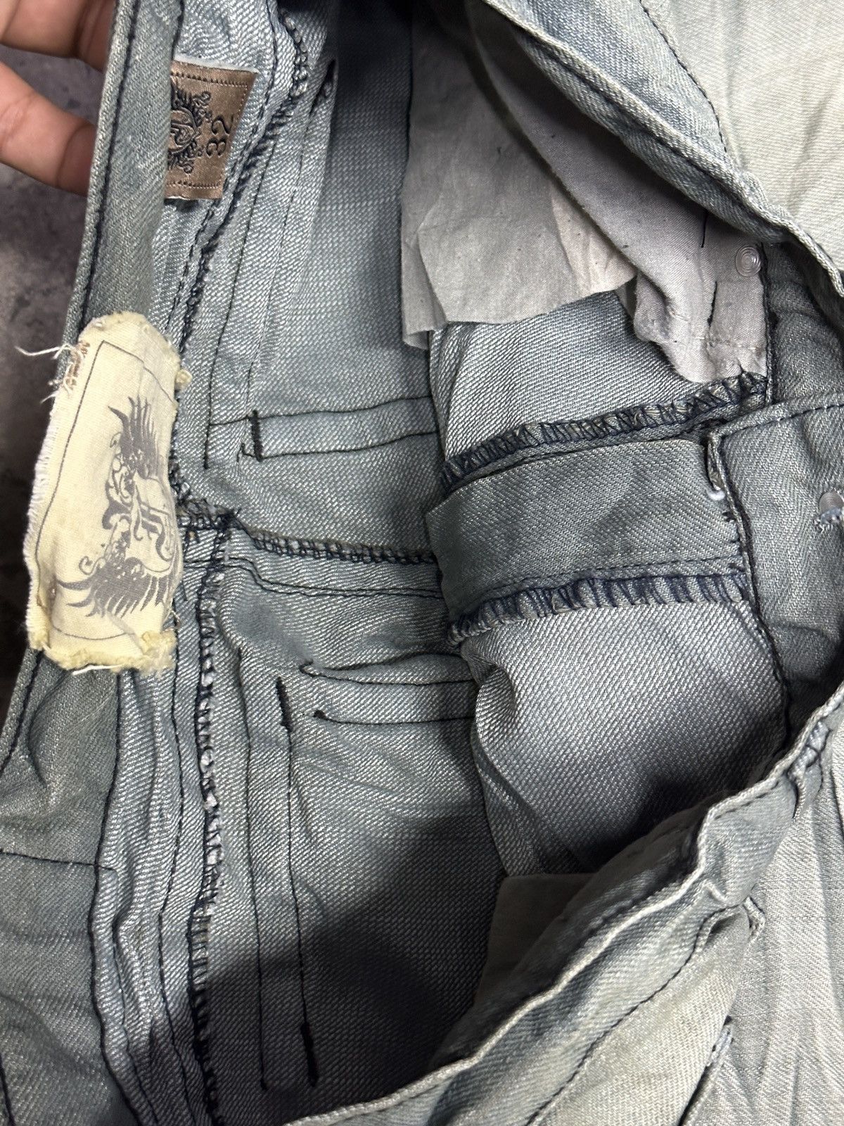 Affliction × FUSAI Rare🔥 Vintage FUSAI Denim Affliction Style Size US 32 / EU 48 - 9 Thumbnail