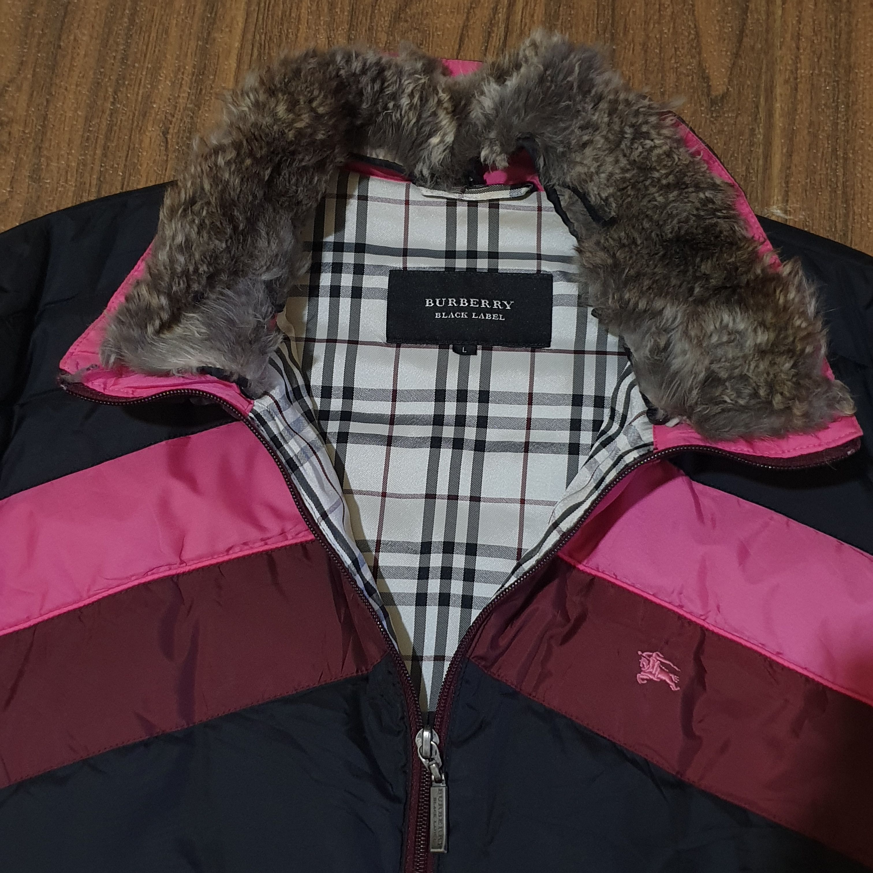 Burberry BURBERRY BLACK LABEL Nova Check Down Jacket Size L / US 10 / IT 46 - 8 Thumbnail