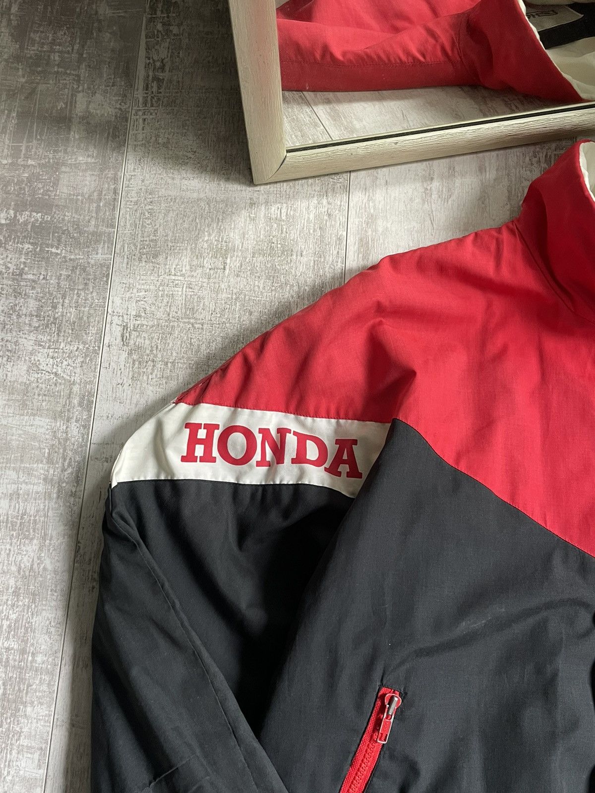 Honda Vintage Fieldsheer Honda 80’s Racing Y2K Bomber Jacket RARE Size US M / EU 48-50 / 2 - 4 Thumbnail