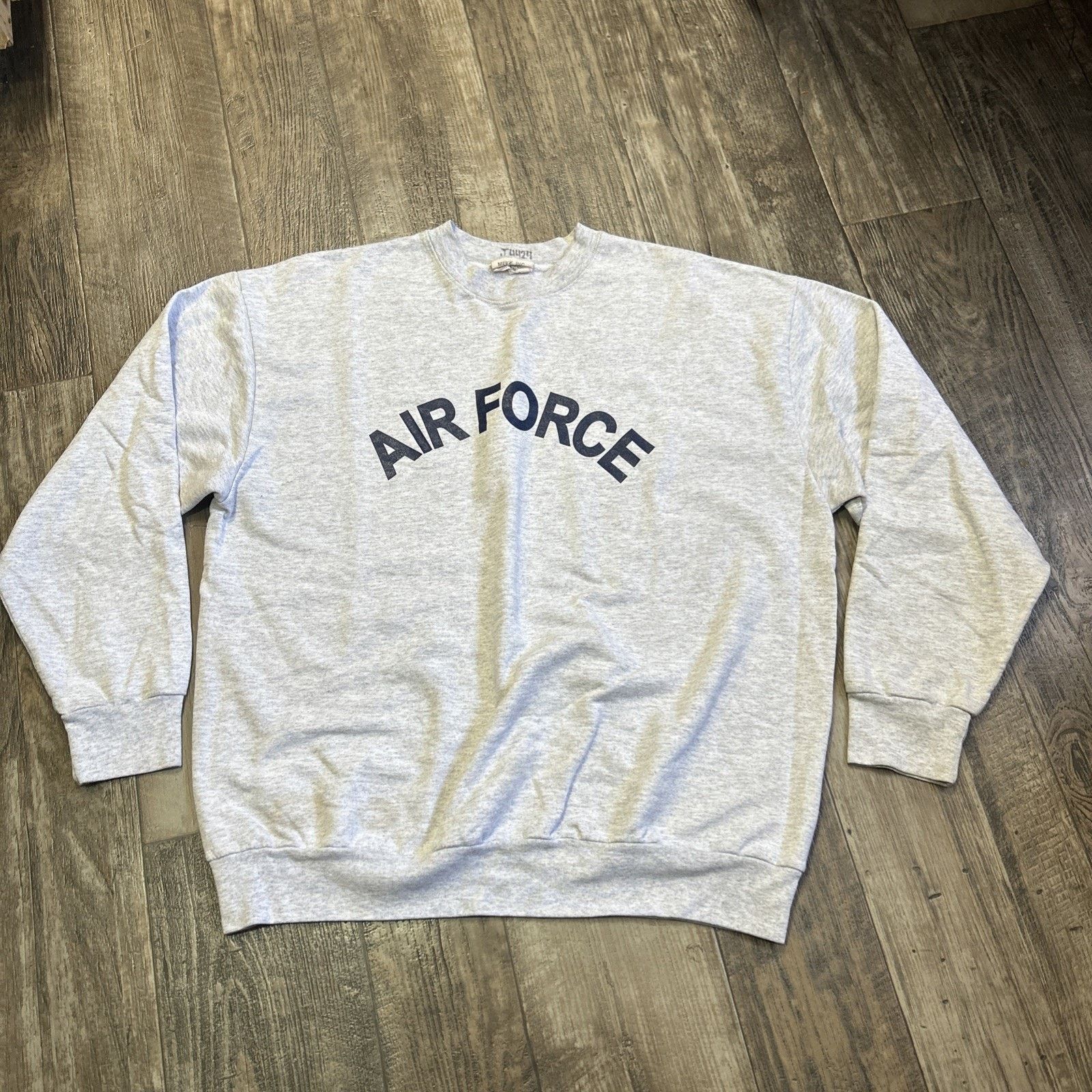 Other Vintage US Air Force Gray Crewneck Sweatshirt Meke Cotton Size US M / EU 48-50 / 2 - 1 Thumbnail