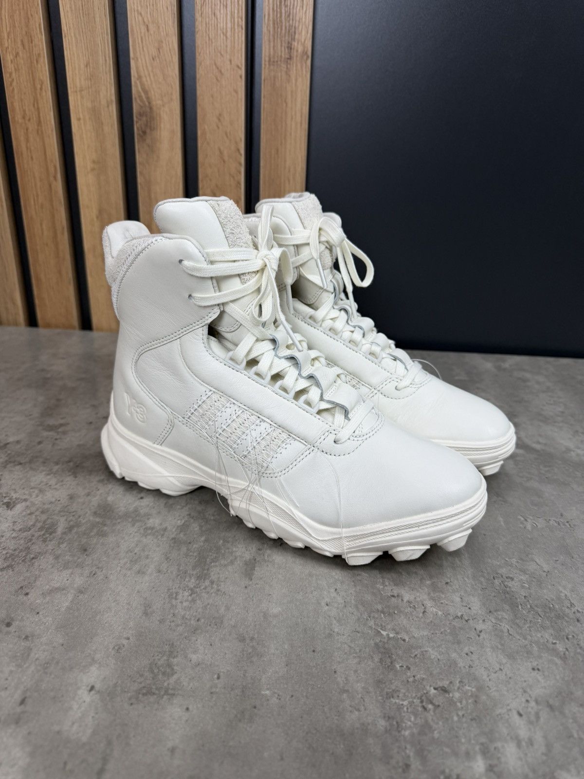 Yohji Yamamoto Adidas Y-3 Yohji Yamamoto GSG9 White Boots Size US 6.5 Size US 6.5 / EU 39-40 - 4 Thumbnail