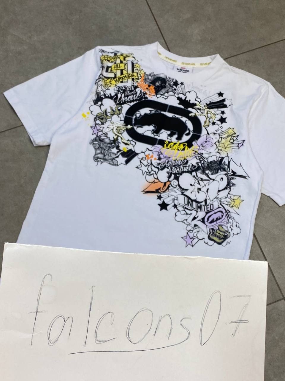 Ecko Unltd. Ecko Unltd. Graffiti Big Logo The Classic T-Shirt Size US M / EU 48-50 / 2 - 2 Thumbnail