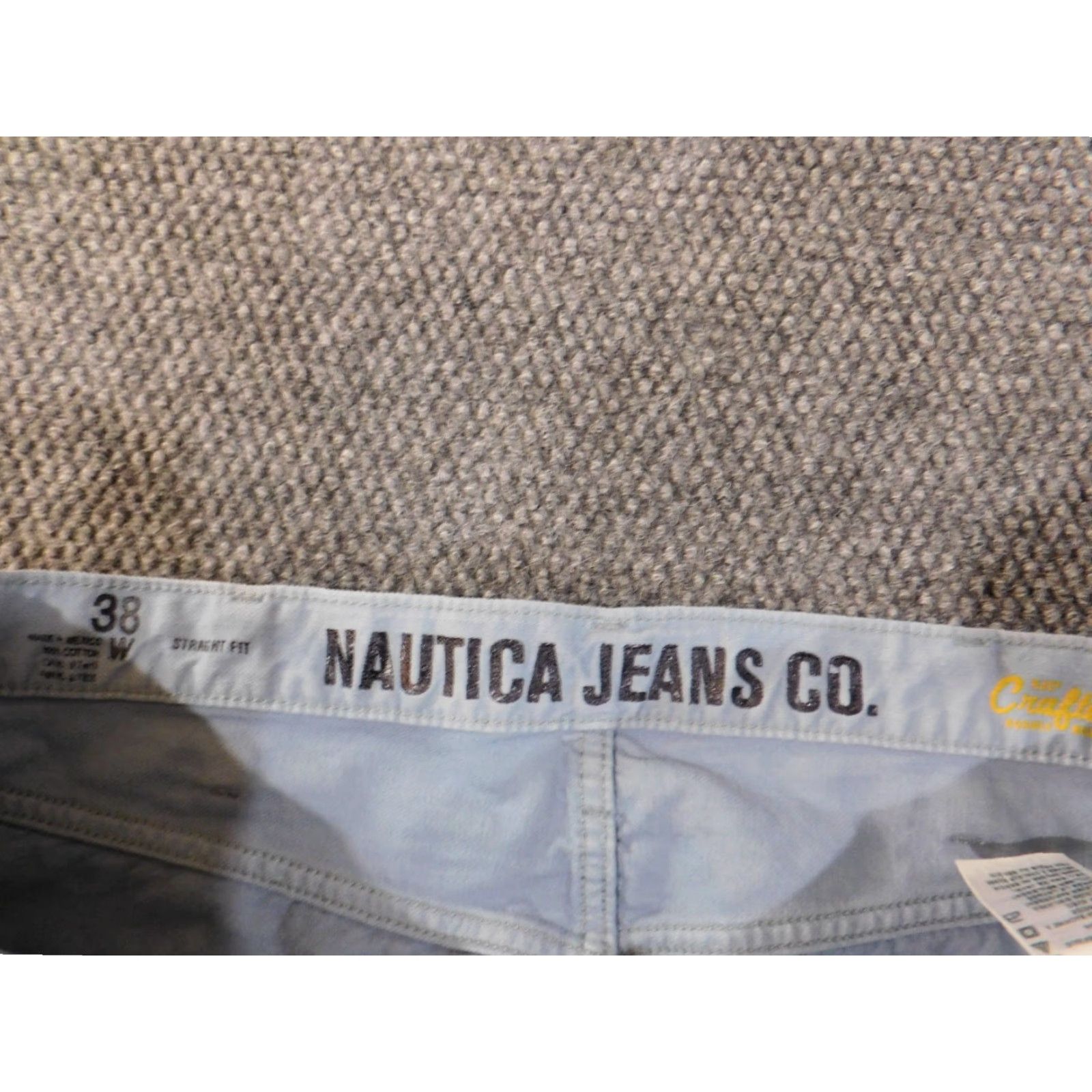 Nautica Nautica Jeans Mens 38x31 Straight Denim Blue 100% cotton Retro Size US 38 / EU 54 - 2 Thumbnail
