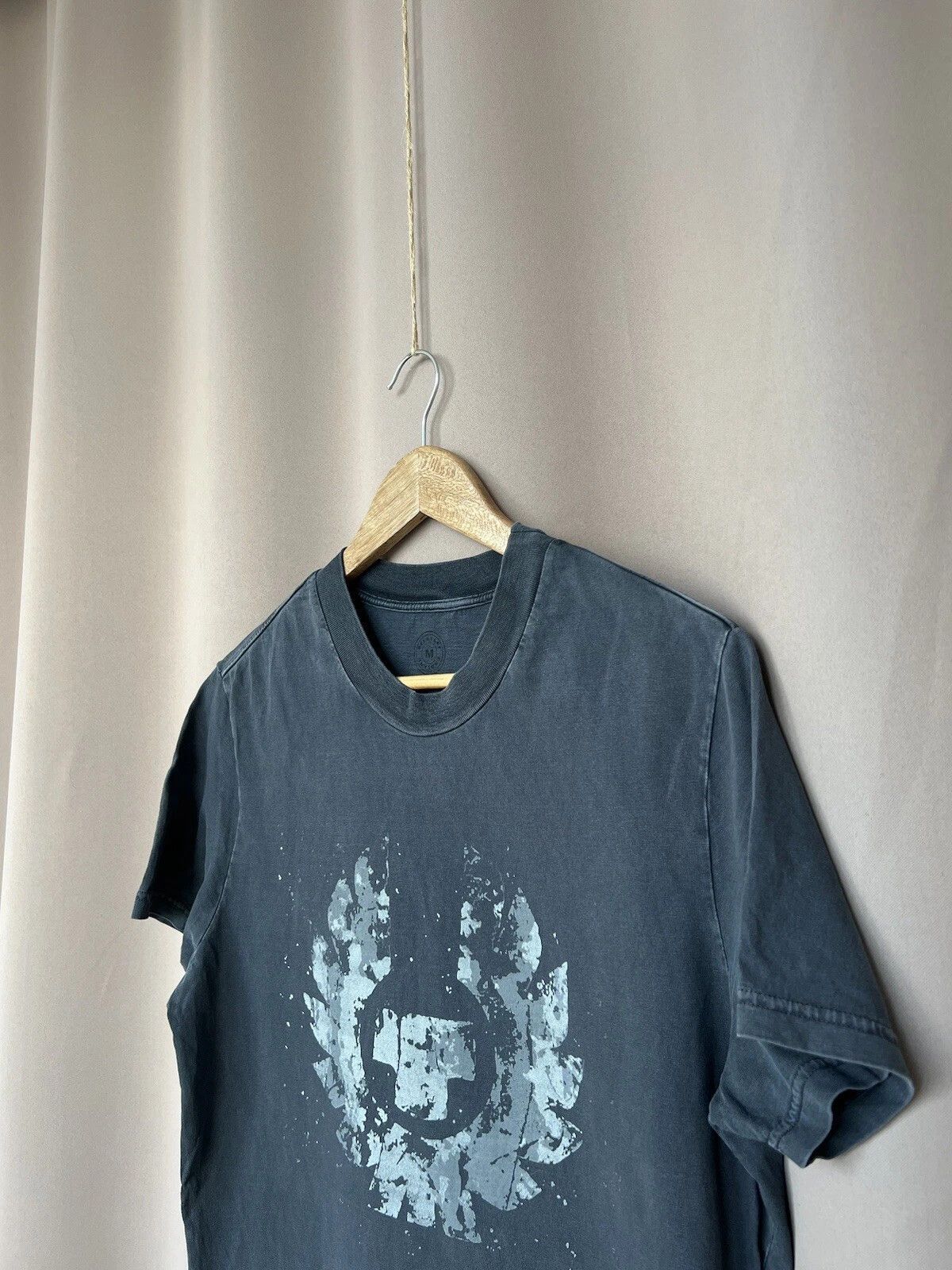 Belstaff Belstaff England T-Shirt Big Centre Logo Mens Size M Size US M / EU 48-50 / 2 - 4 Thumbnail