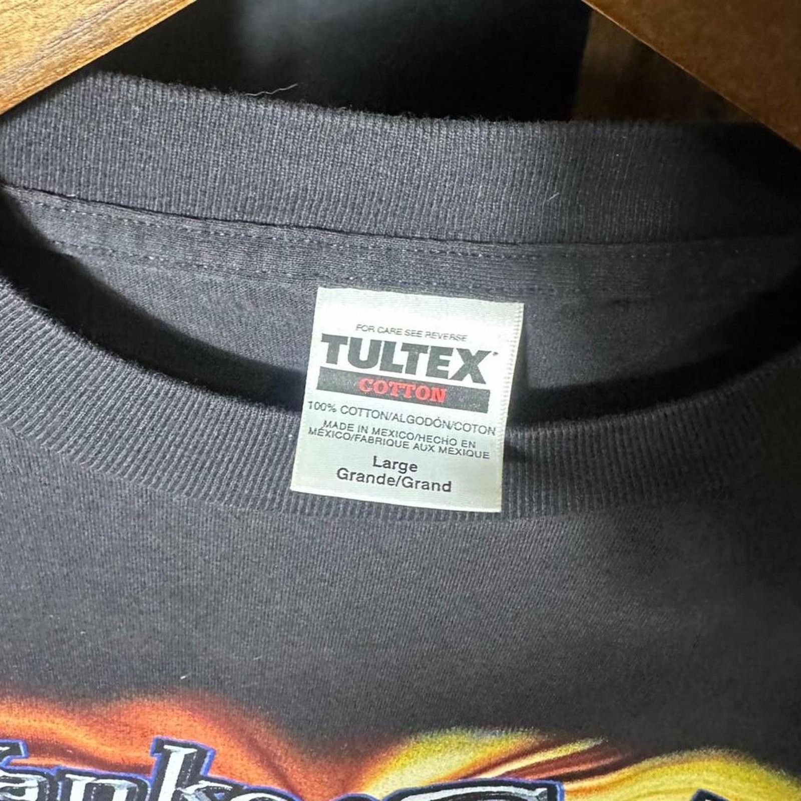Tultex Vintage 2000s Yankee Grey Concert Shirt Country Music Tee Size US L / EU 52-54 / 3 - 3 Thumbnail