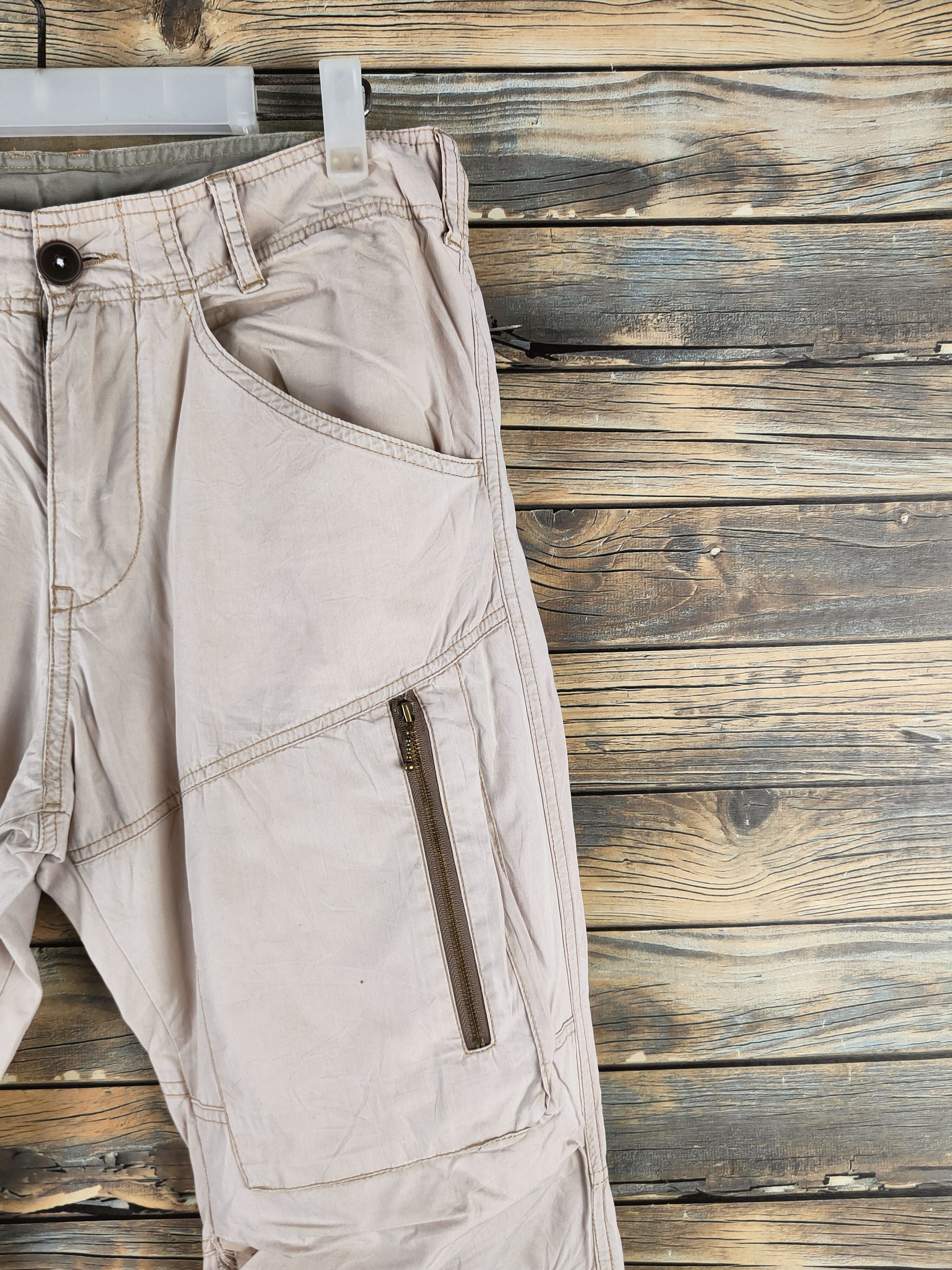 Takeo Kikuchi TK Ivory Multipocket utility cargo Casual Pants #46-349 Size US 30 / EU 46 - 7 Thumbnail