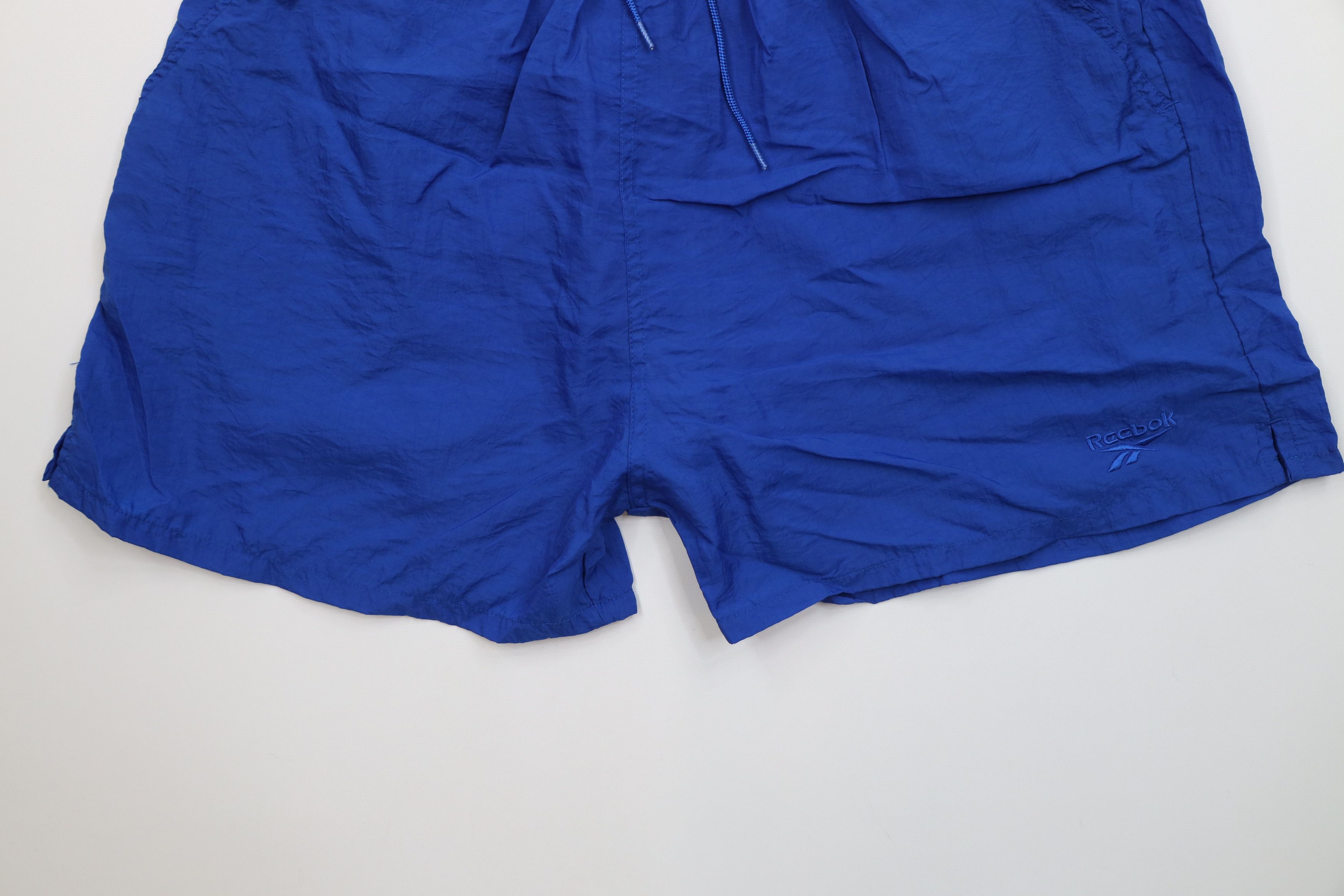 Reebok Vintage 90s Reebok Running Jogging Soccer Shorts Royal Blue Size US 36 / EU 52 - 4 Thumbnail