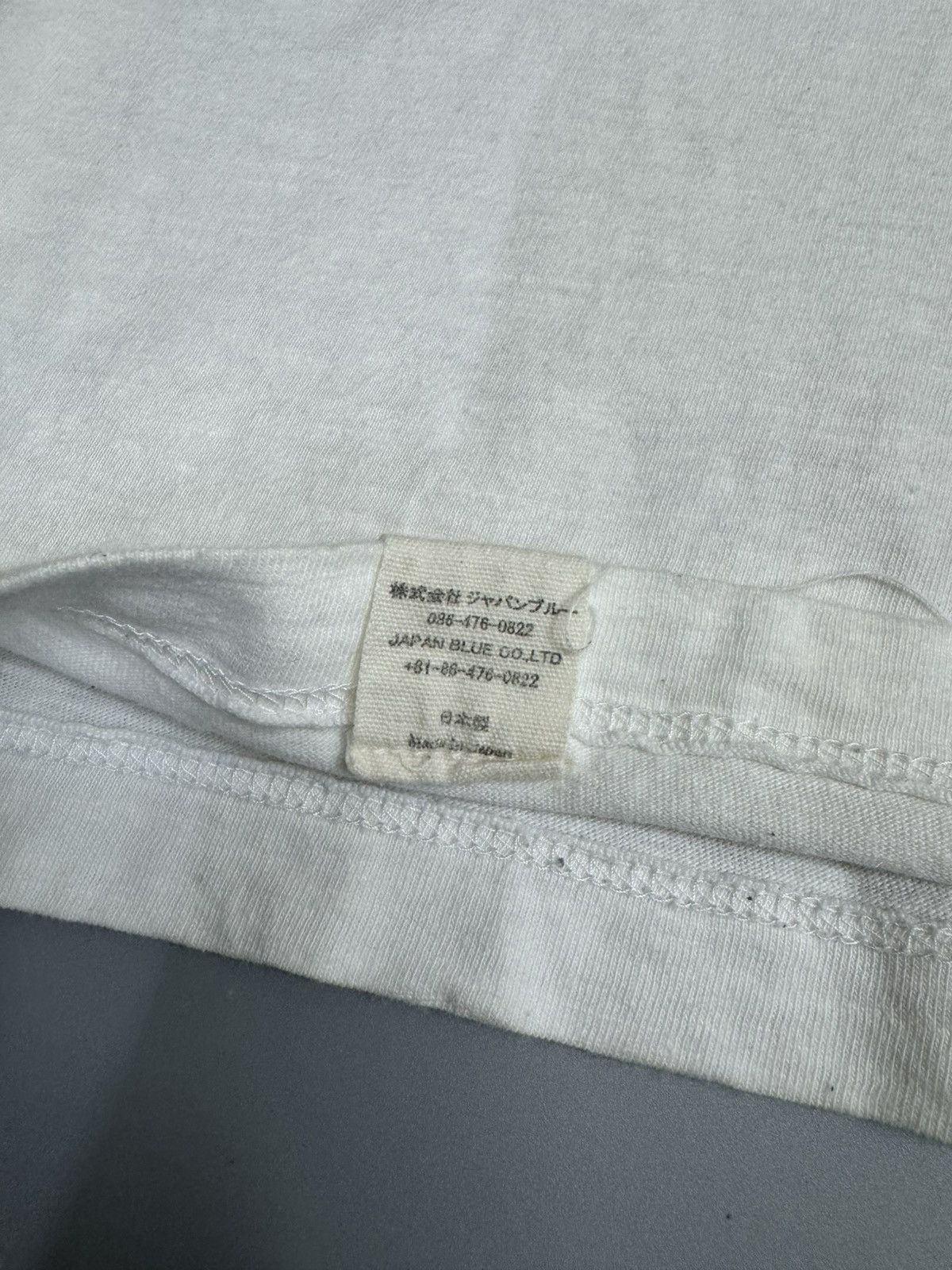 Momotaro Jeans Vintage Momotaro Jeans x Rolling Stones "Tongue" Tee Size US L / EU 52-54 / 3 - 5 Thumbnail