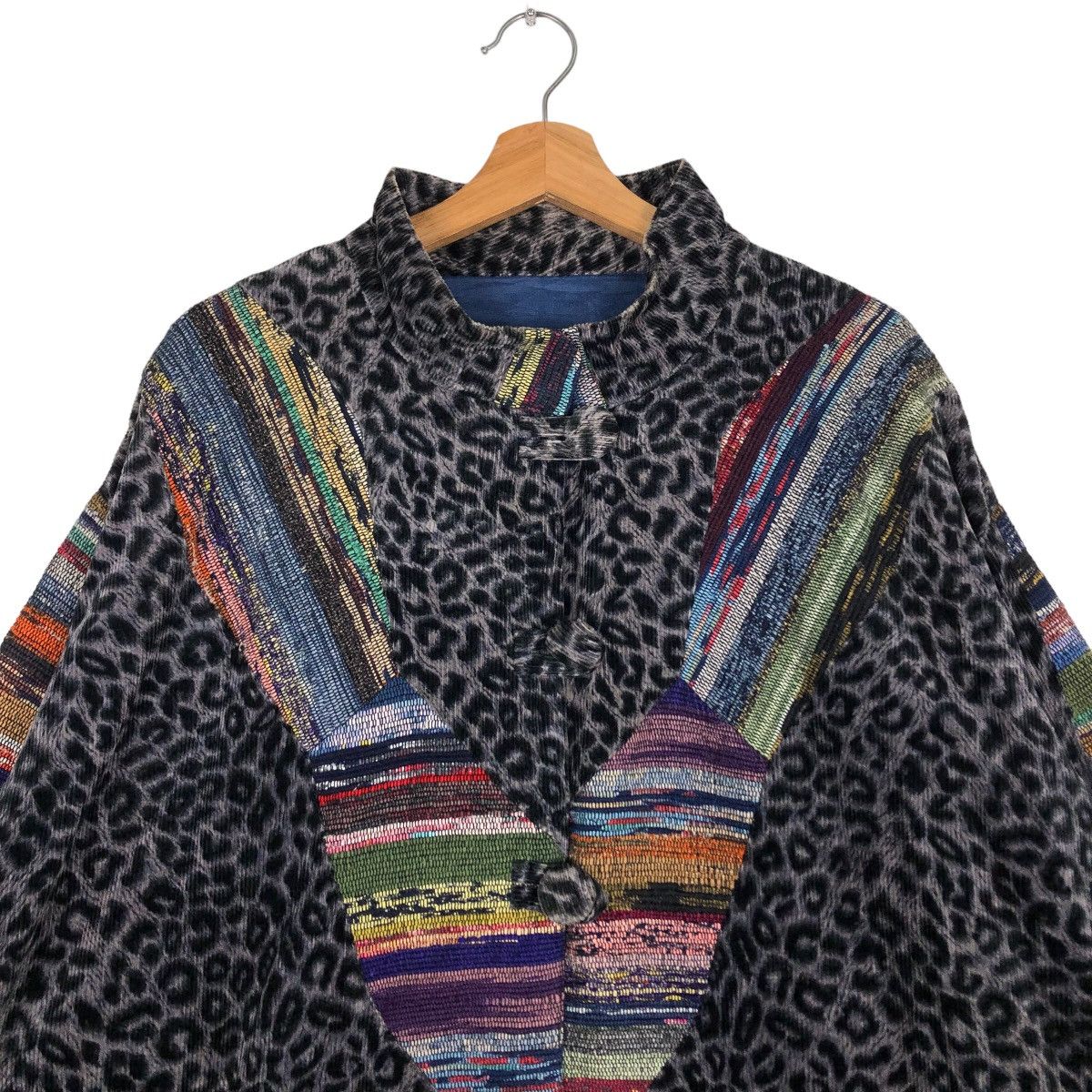 Japanese Brand 🔥Vtg Knit Jacket Hand Made Japan Inspire Kapital Size US M / EU 48-50 / 2 - 3 Thumbnail