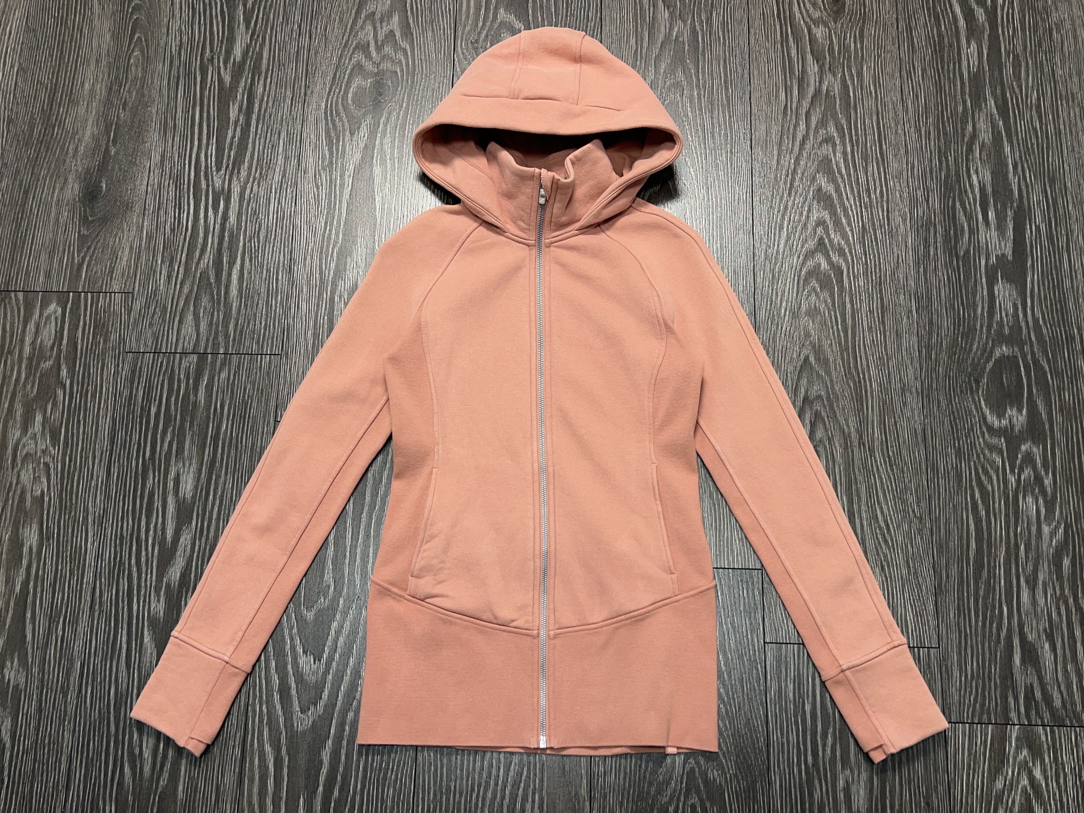 Lululemon Womens Radiant Jacket ZIp Sweater Hooded Sport Yoga Size 4 Size XS / US 0-2 / IT 36-38 - 1 Thumbnail