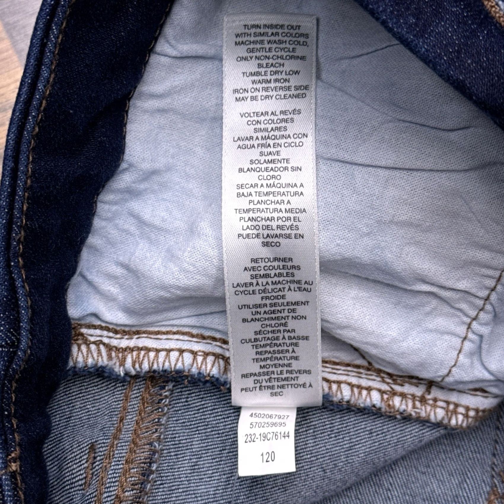 Vintage Chicos Jeans Ankle Slim Leg 0.5 Blue Denim Stretch 5-Pocket City Womens Boys? Size 25" / US 0 / IT 36 - 6 Thumbnail