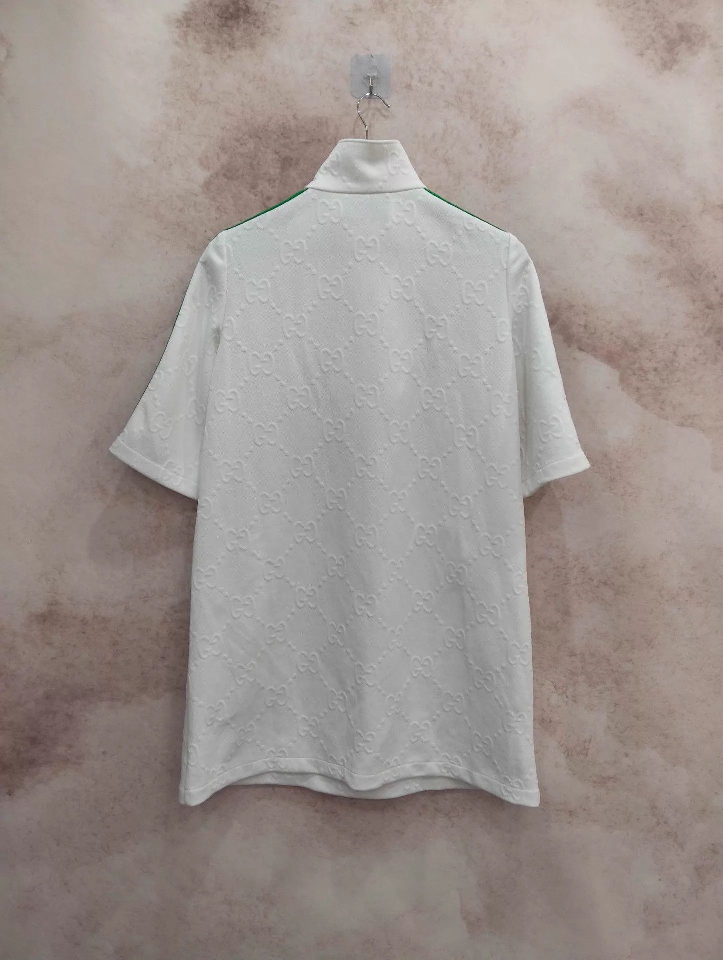 Gucci Gucci GG Monogram White Short Sleeve Dress S Size S / US 4 / IT 40 - 2 Thumbnail