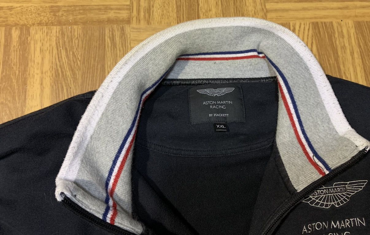 Hackett Hackett Aston Martin Zip Sweater Big Logo Size XXL Size US XXL / EU 58 / 5 - 6 Thumbnail