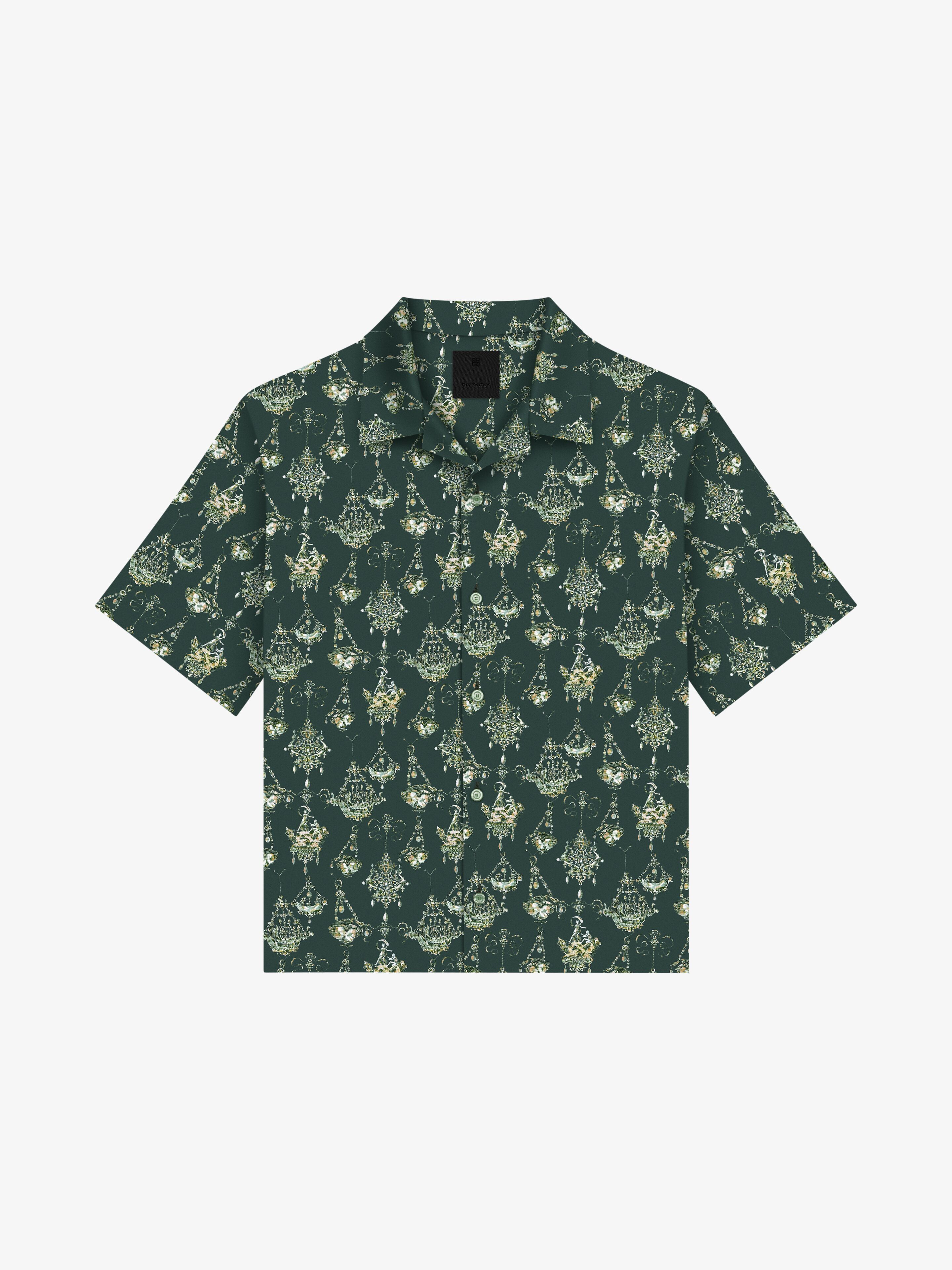 o1srvl11e0725 New Bowling Shirt in Green