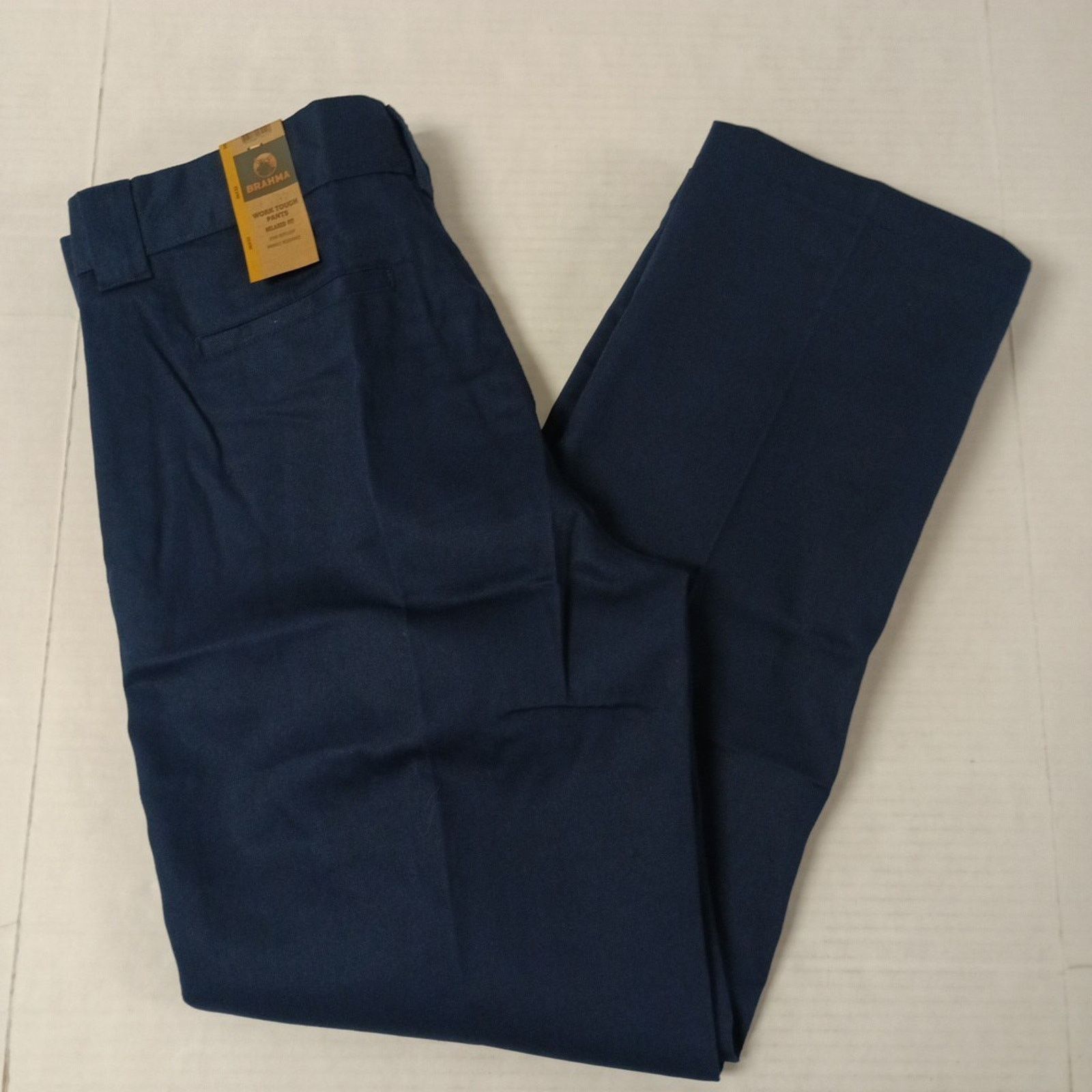 Other Brahma Men's Work Tough Pants Size 36x32 Blue Relaxed Fit Size US 36 / EU 52 - 1 Thumbnail
