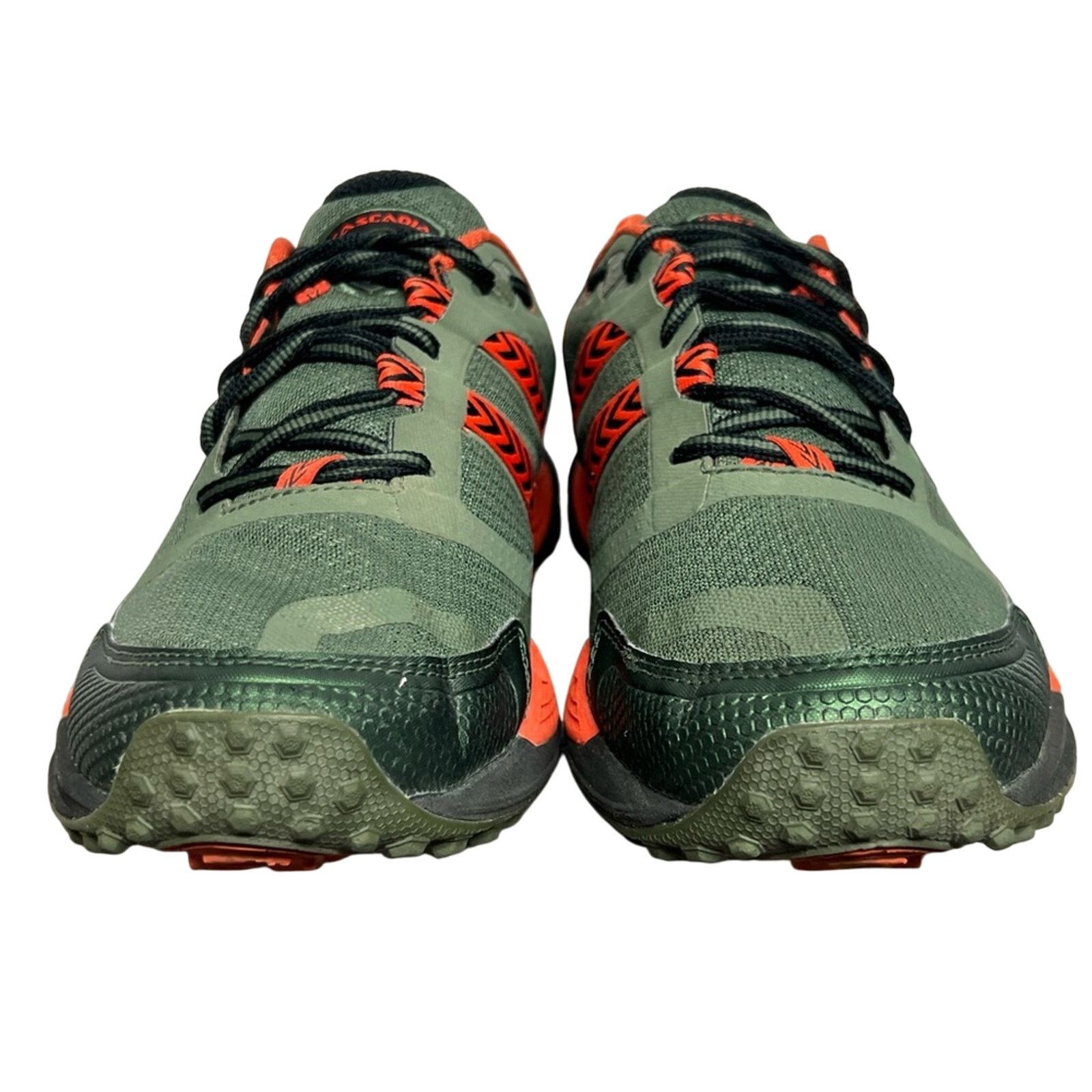Brooks Men’s Brooks Cascadia 12 Trail Green / Orange Shoes SIZE 11 Size US 11 / EU 44 - 2 Thumbnail