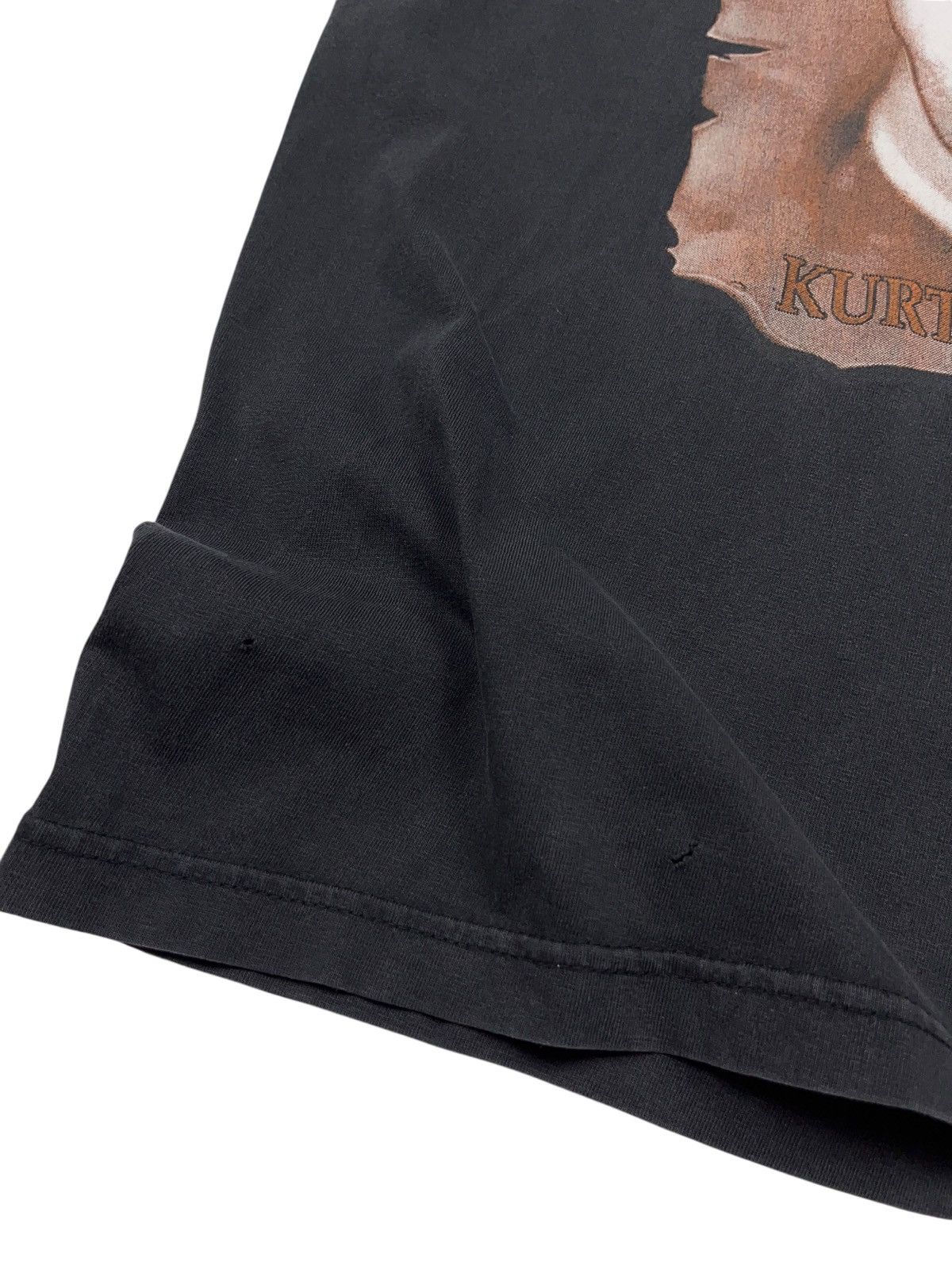Nirvana Vintage 00s Nirvana Kurt Cobain Weed T-shirt Sun Faded Rare Size US L / EU 52-54 / 3 - 11 Thumbnail