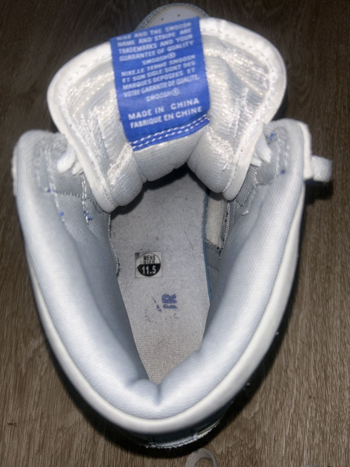Nike Air Jordan 1 High OG Hyper Royal Size US 11.5 / EU 44-45 - 7 Thumbnail