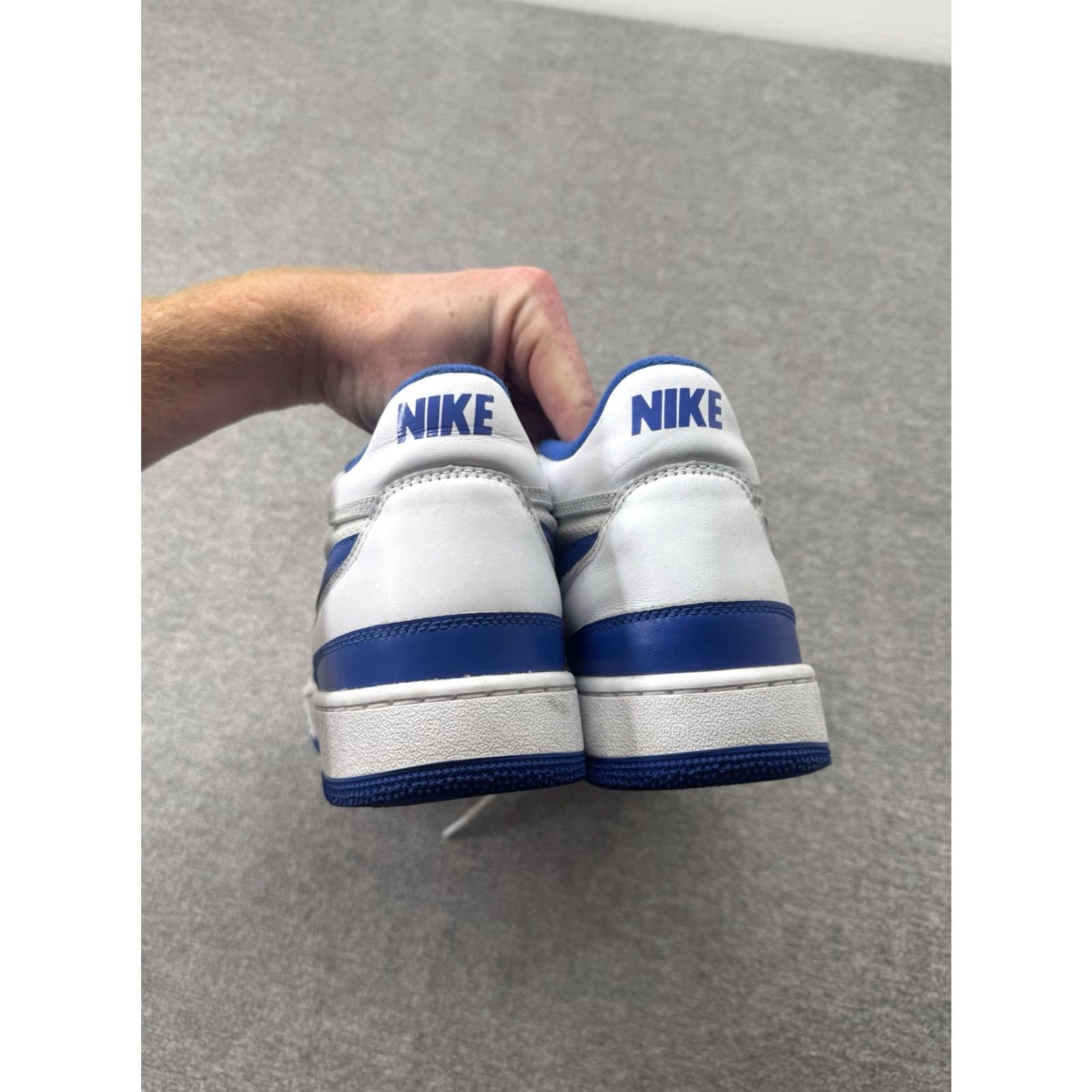 Nike Nike Mac Attack Sneaker Mens 12.5 White Blue Athletic Sneaker Basketball Cross Training Casual Footwear Nike Mac Attack FB1447-100 Oops Size US 12 / EU 45 - 3 Thumbnail